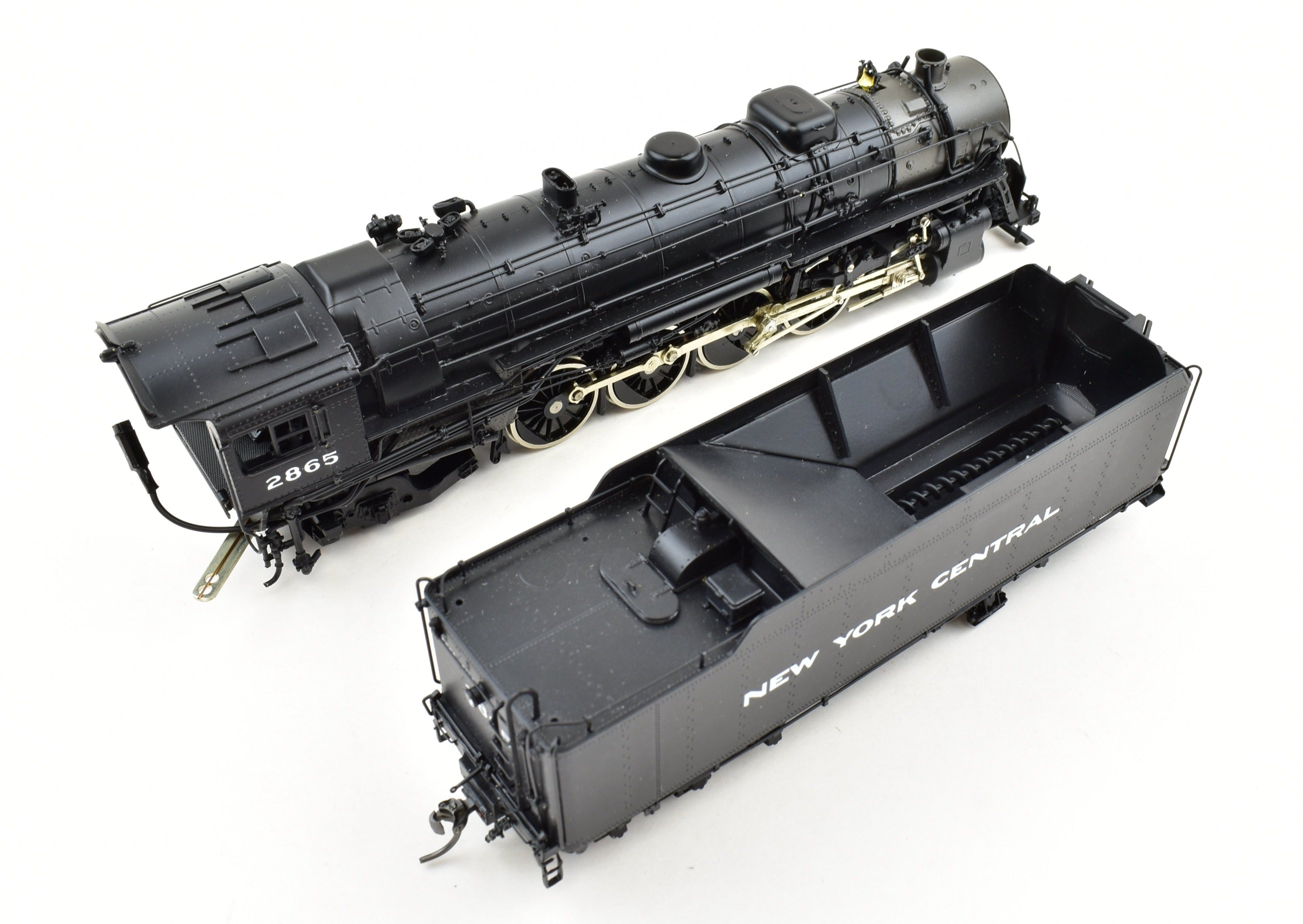 High - Quality HO Scale Brass Model Train by Key Imports NYC - New York Central L - 2c 4 - 8 - 2 Mohawk 1989 Run Custom Series CS - 68