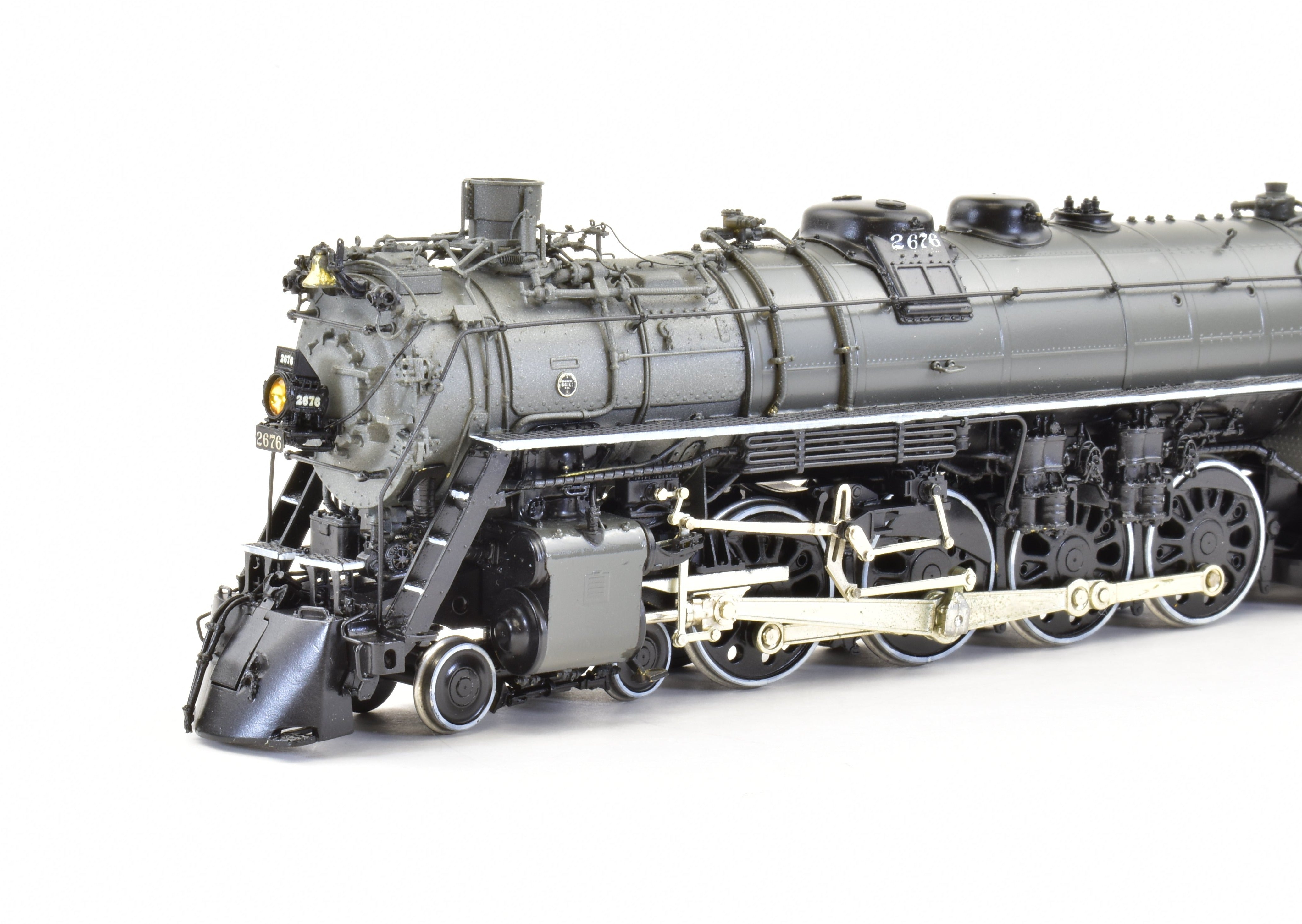 HO Scale Brass Northern Pacific A-4 4-8-4 Pro Painted Locomotive by W&R Enterprises