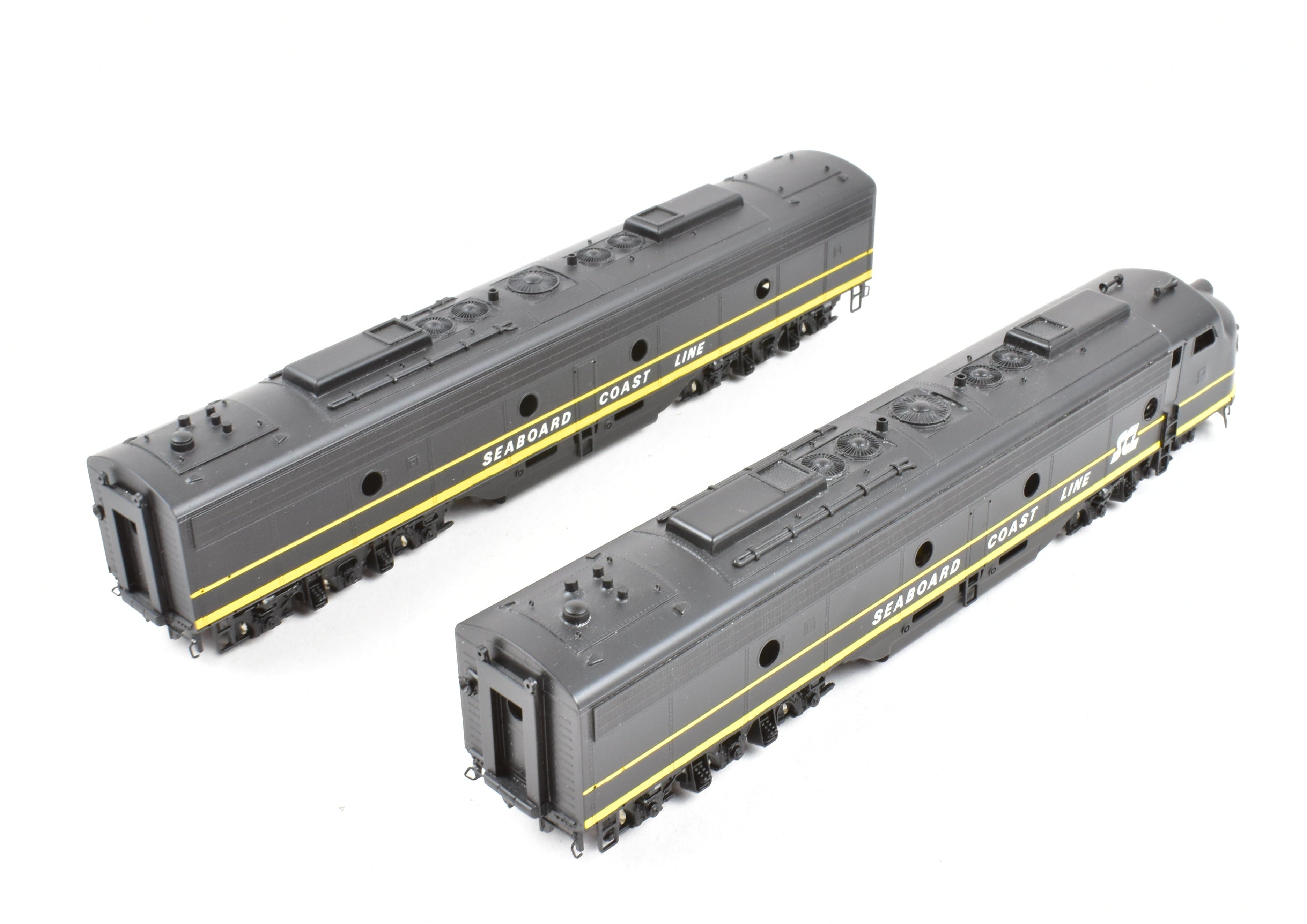 HO Scale Brass Model Train Set - Seaboard Coast Line E9 A/B Set from Westside Model Co.
