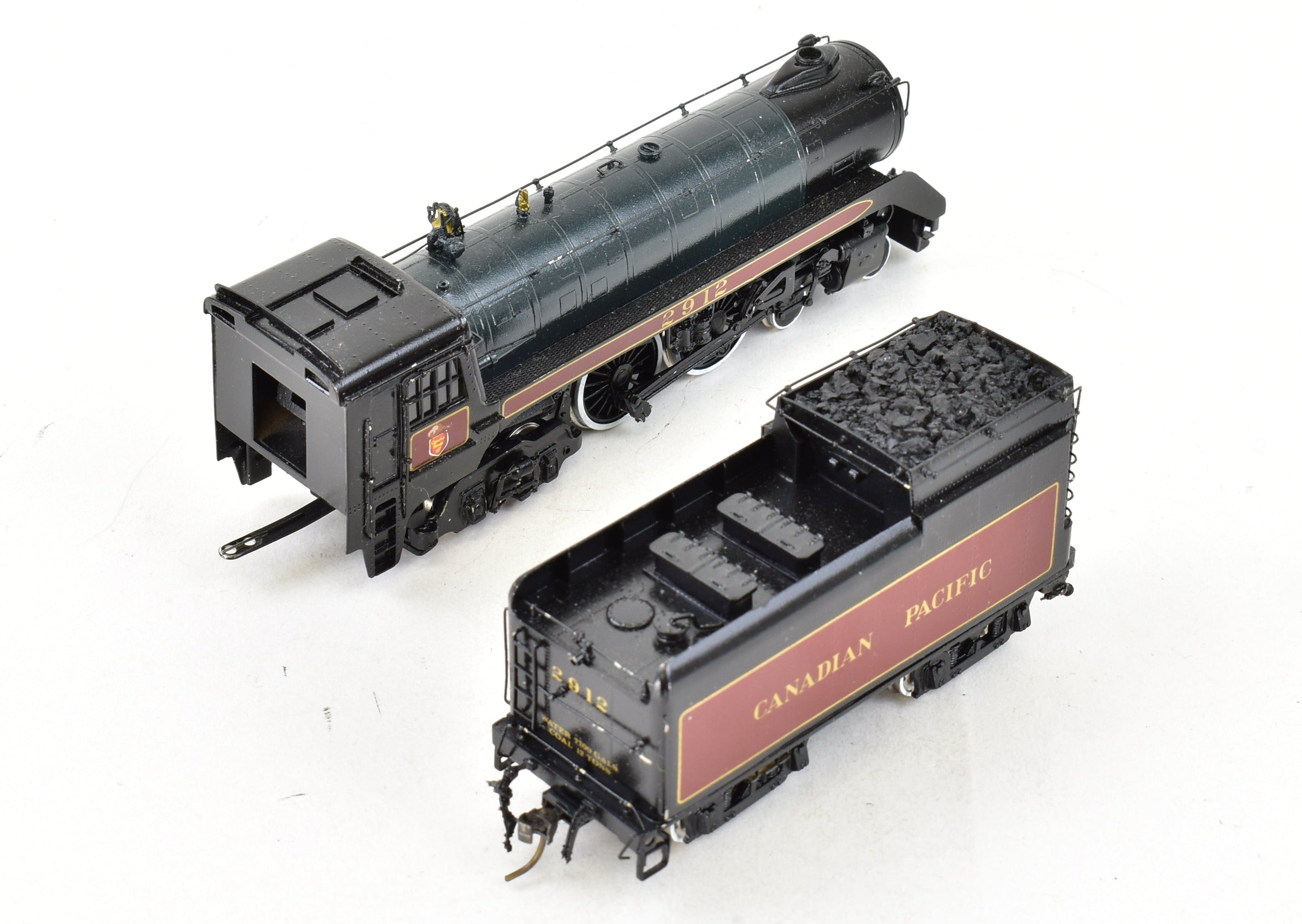 HO Scale Brass PFM - Van Hobbies CPR - Canadian Pacific Railway 4-4-4 Class F-1a Jubilee Model Locomotive with Custom Painted Finish