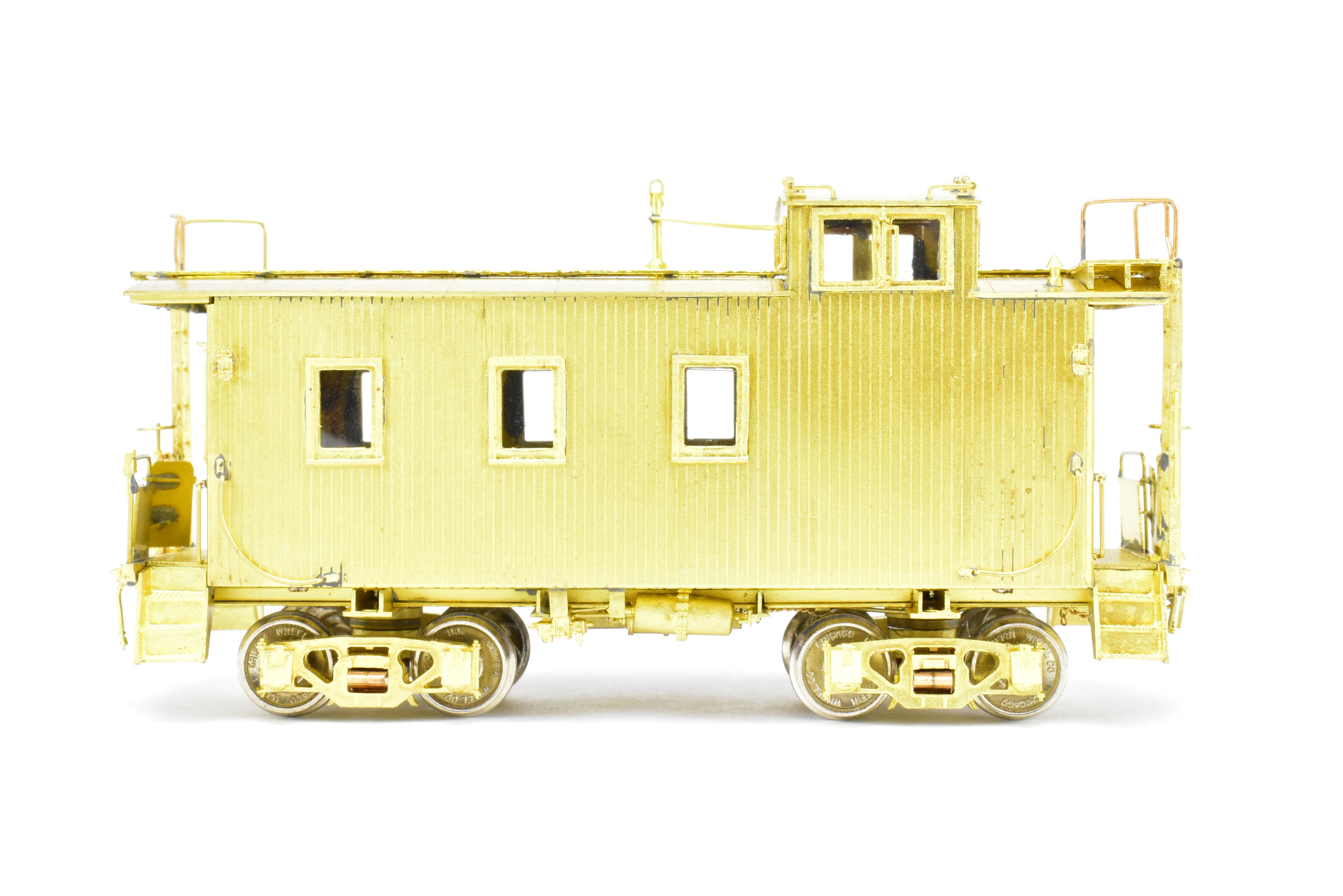 HO Brass Great Northern Extended Window Wood Caboose X580/X683 by Beaver Creek