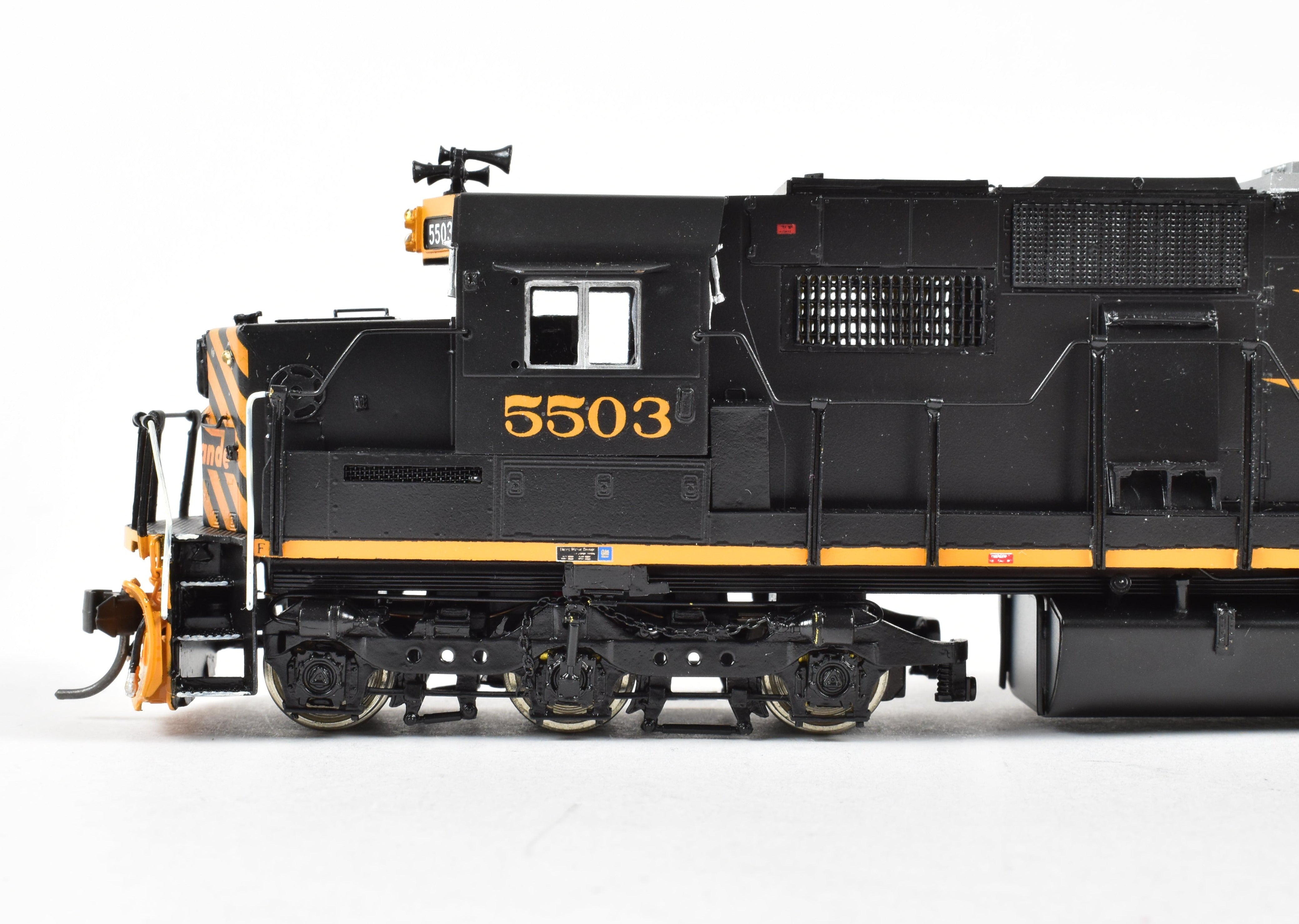 HO Scale Brass D&RGW EMD SD - 50 CP #5503 by Overland Models Inc.