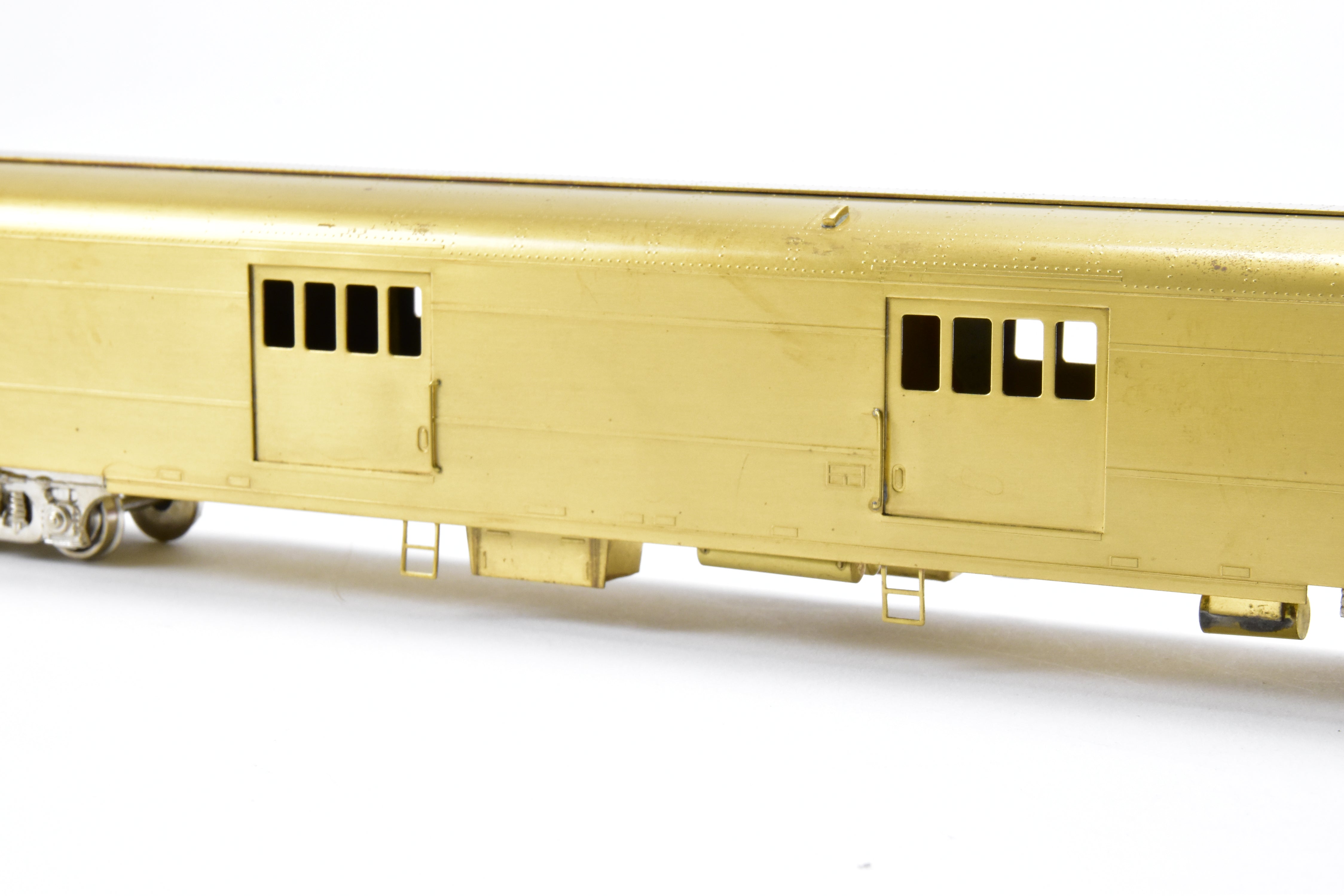 HO Scale Brass Model - S. Soho & Co. Union Pacific 1949 ACF 5700 Series Streamlined Baggage Car for Model Railroads