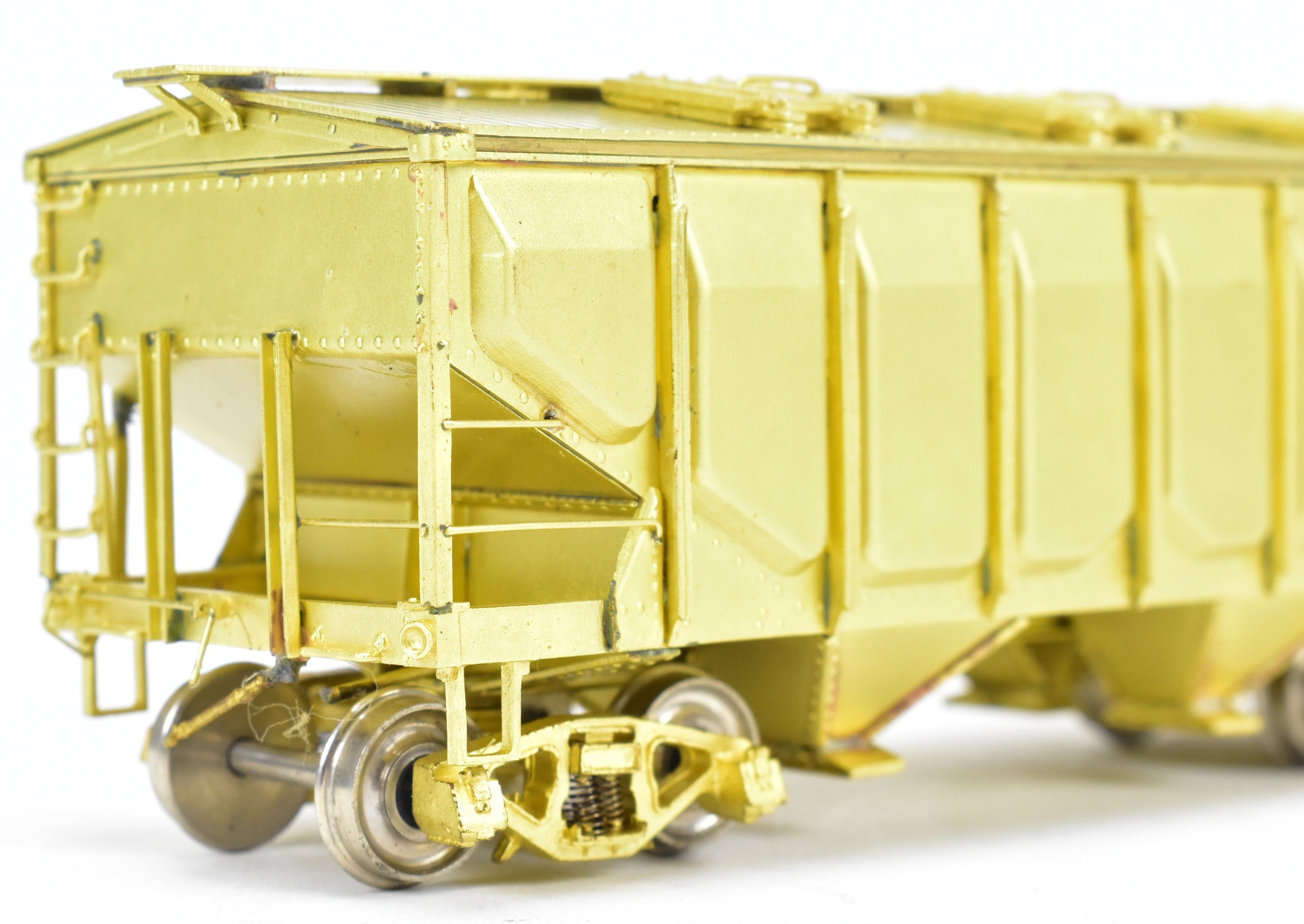 HO Brass OMI Frisco 2-Bay Covered Hopper by Overland Models