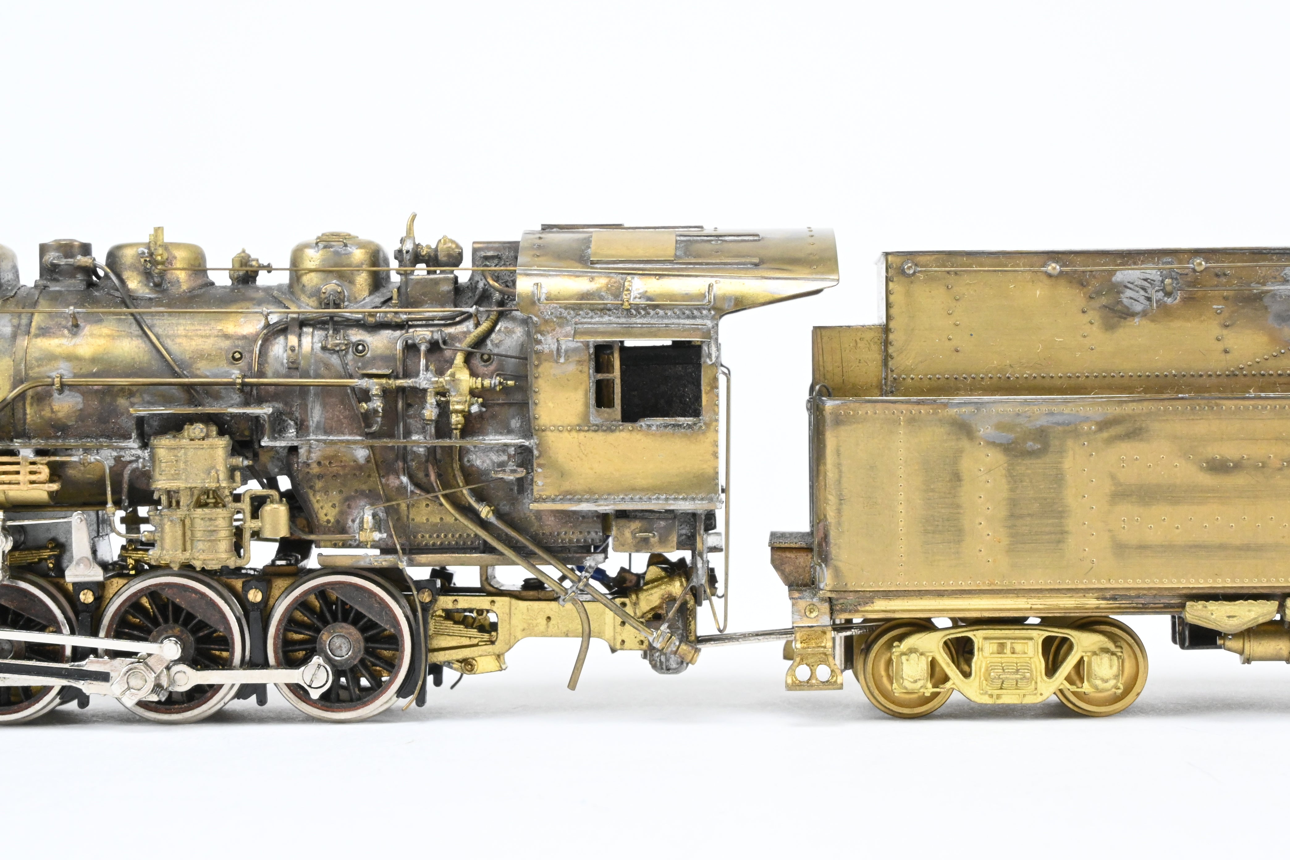 HO Scale Brass Custom Model of Missouri Pacific 0-8-0 No. 9772 Scratch Built by Joe G. Collias - One of a Kind Railroad Collectible