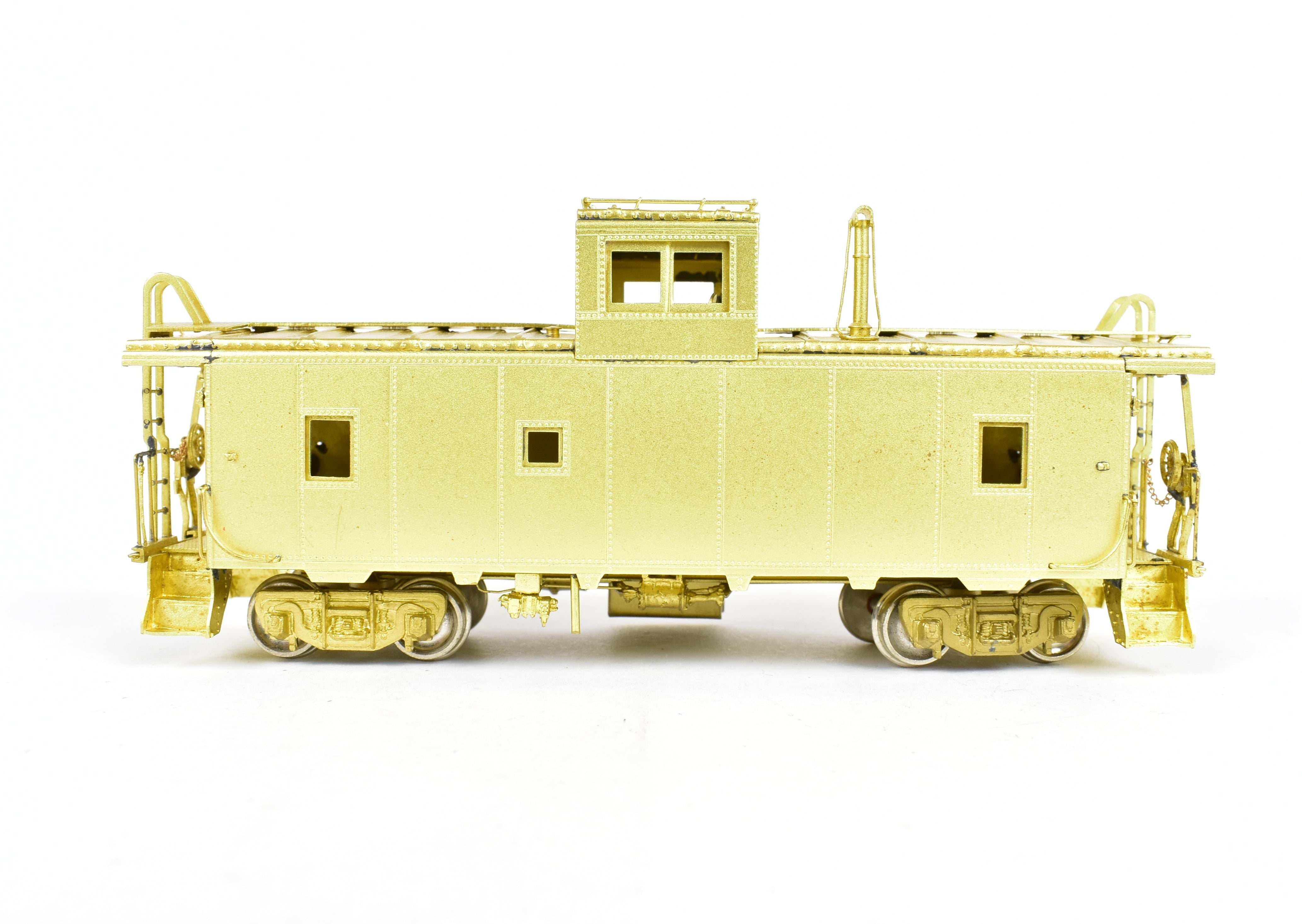 HO Scale Brass OMI - Overland Models, Inc. Union Pacific (UP) CA - 4 Caboose with High - Speed Trucks Model Train