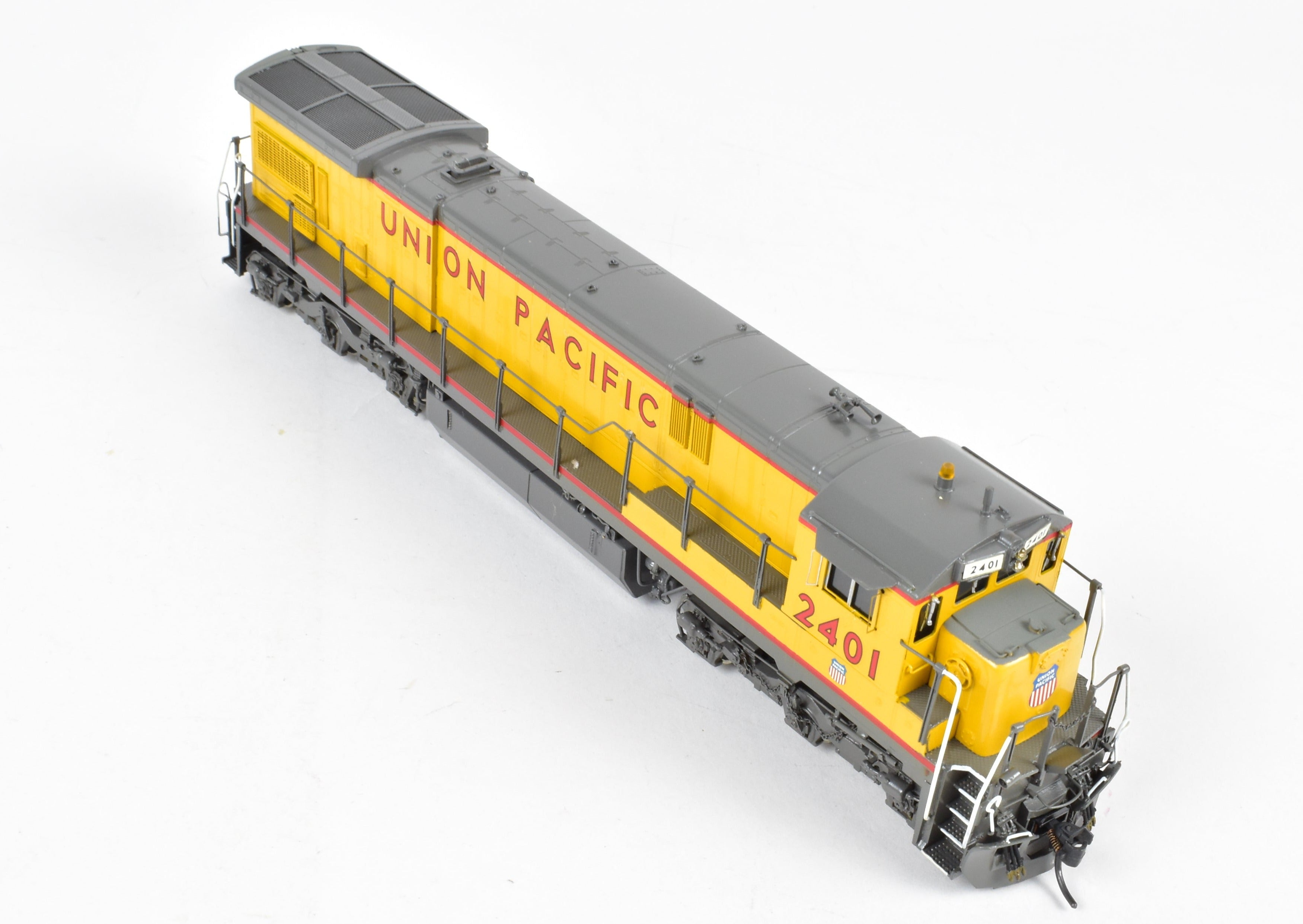 HO Brass OMI Union Pacific GE C30 - 7 FP 1990s Era Factory - Painted No. 2401 Model