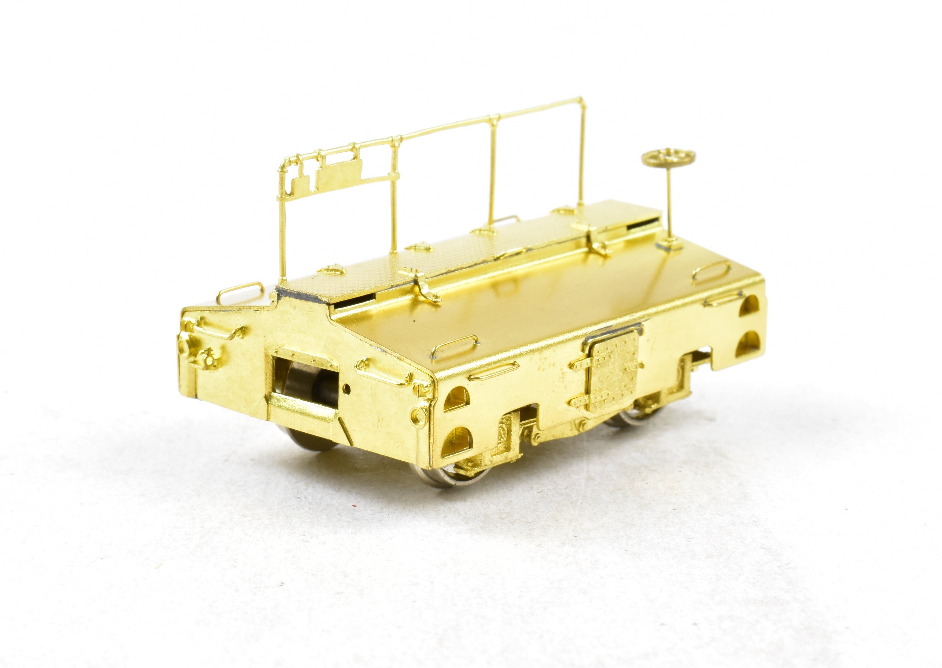 HO Scale Brass Test Car by Overland Models, Inc. for Various Roads - Original and Authentic