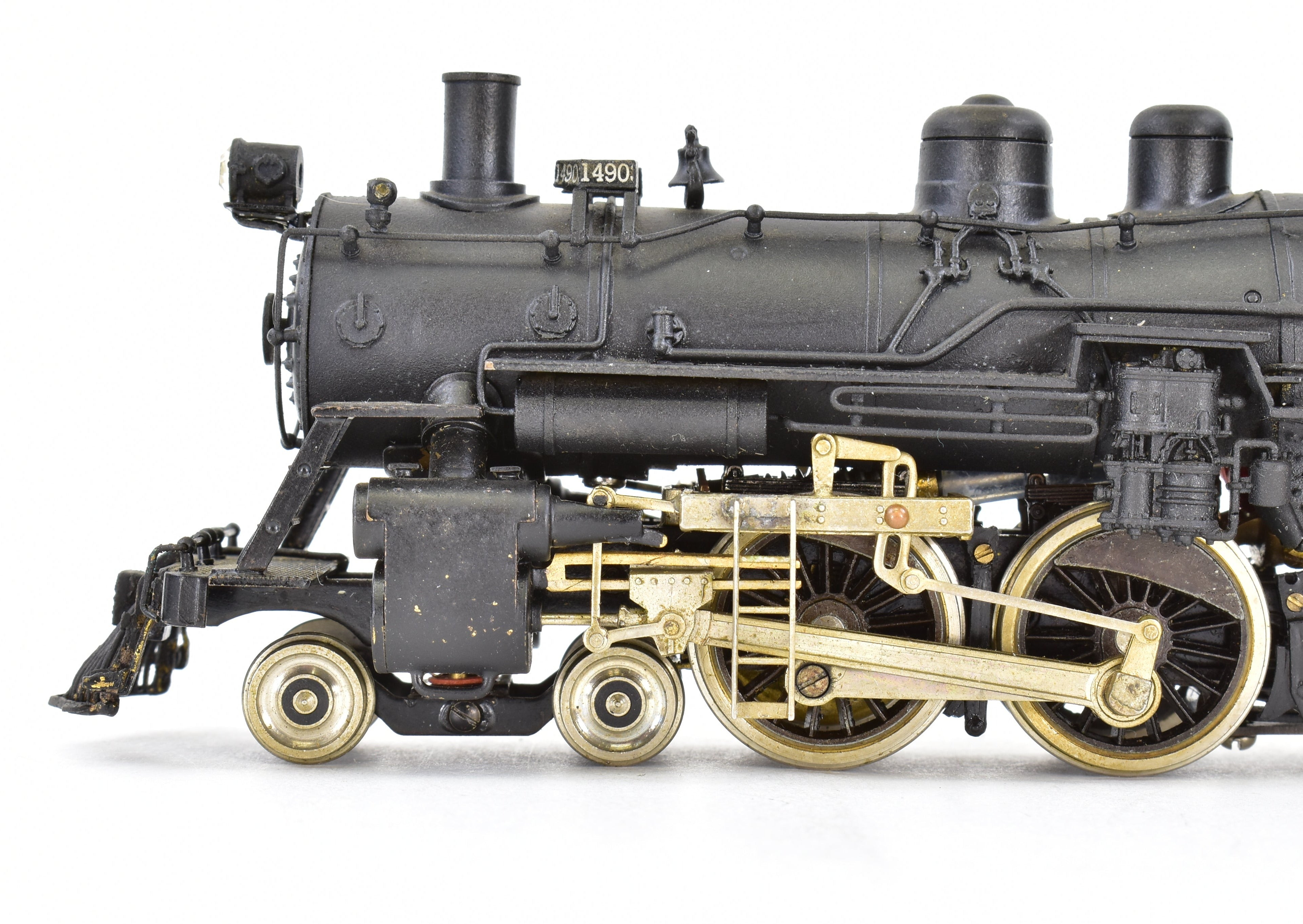 HO Brass Balboa ATSF Santa Fe 1480 Class 4-4-2 Atlantic Locomotive CP #1490