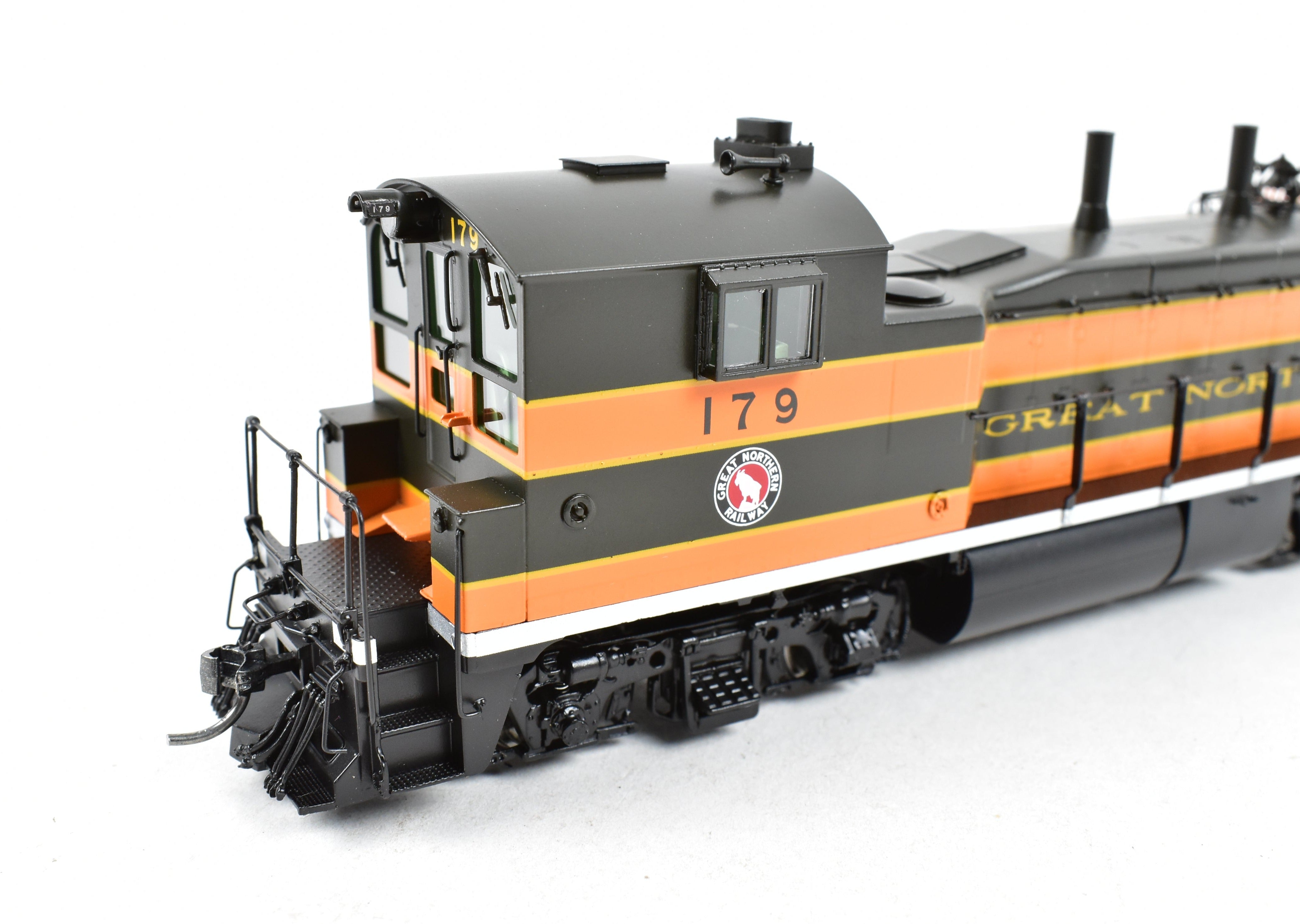 High - Quality HO Scale New Brass Division Point Great Northern EMD NW - 3 Locomotive Model No. 179 FP