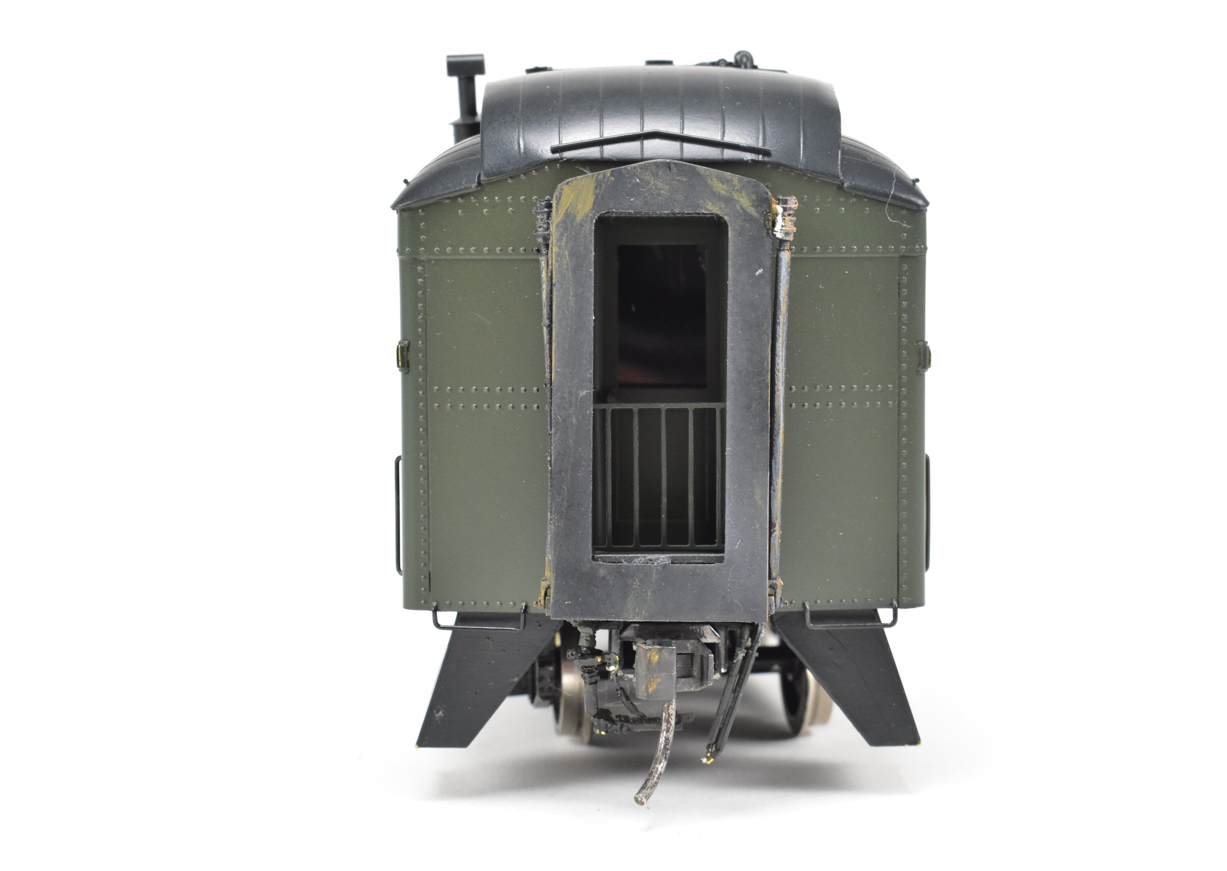 O Scale 1:48th Oriental Limited Great Northern H.W Combine/Caboose Model - Brass, Custom - Finished, Numbered 582