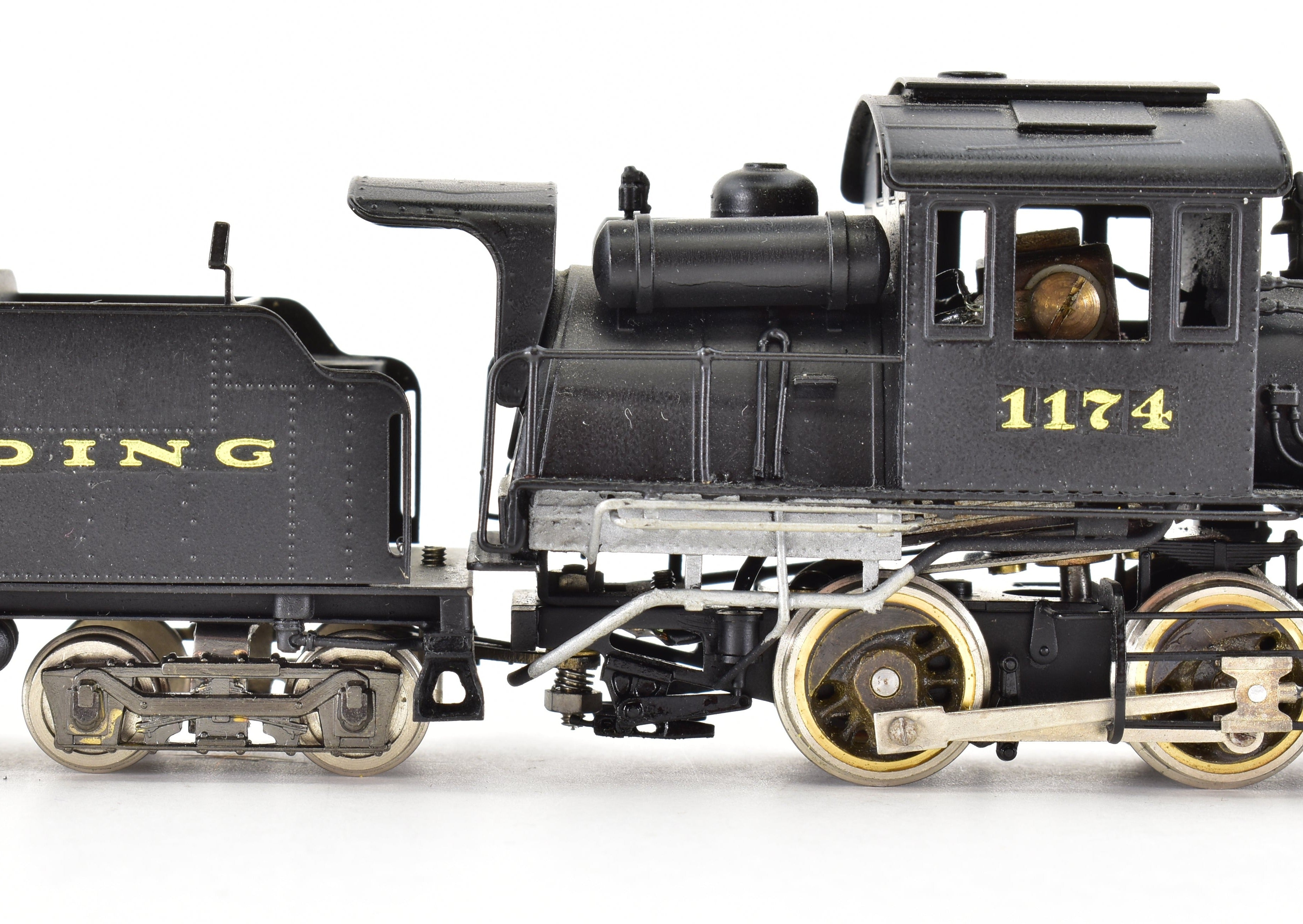 HO Scale Brass Gem Models Reading A-5a 0-4-0 Camelback FP Locomotive No. 1174