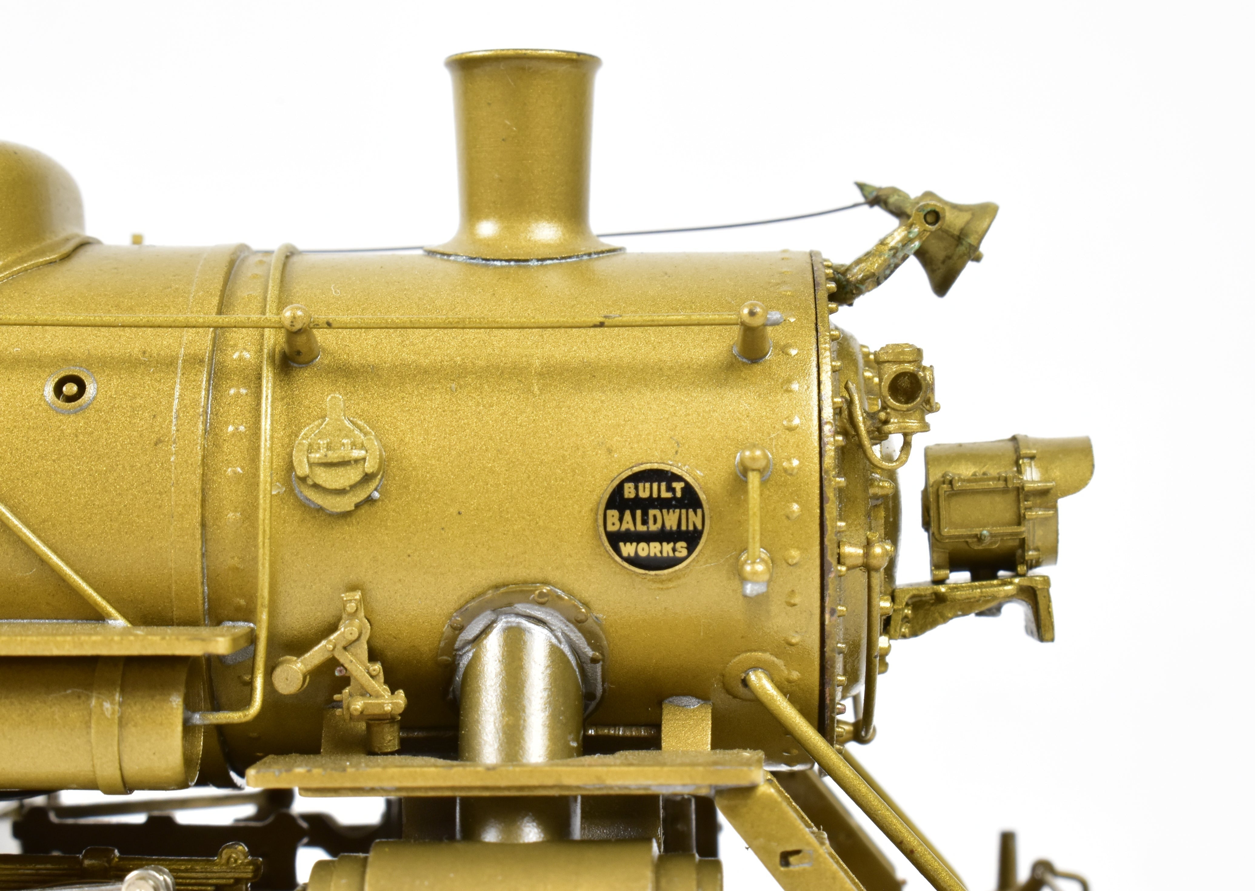 High - Quality HO Scale Brass Pacific Fast Mail (PFM) Model of United States Railway Administration (USRA) 2 - 8 - 2 Light Class Mikado Locomotive from 1977 Hi - Grade Run