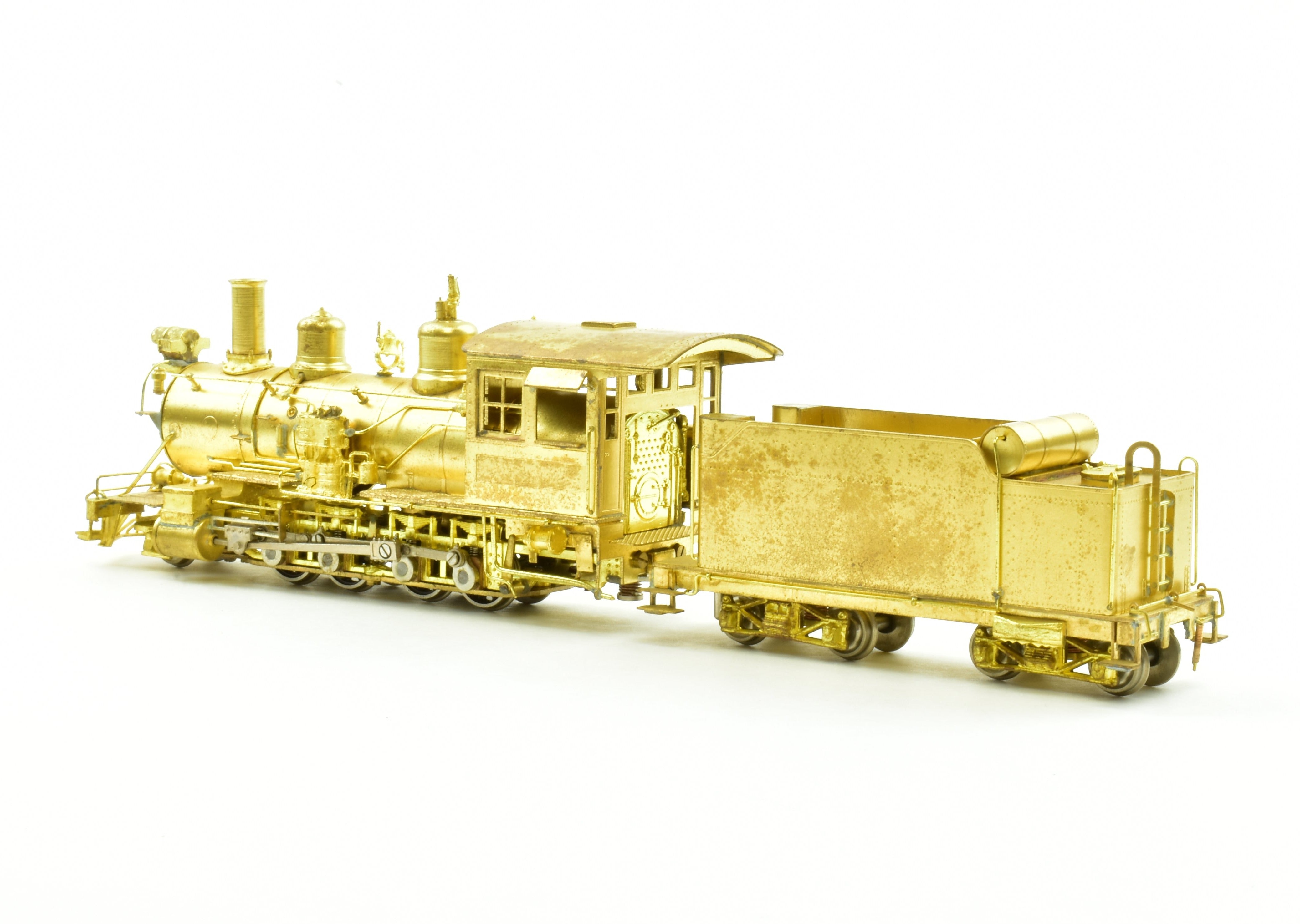 1975 HOn3 Brass Westside D&RGW C - 25 2 - 8 - 0 #375 Model Train