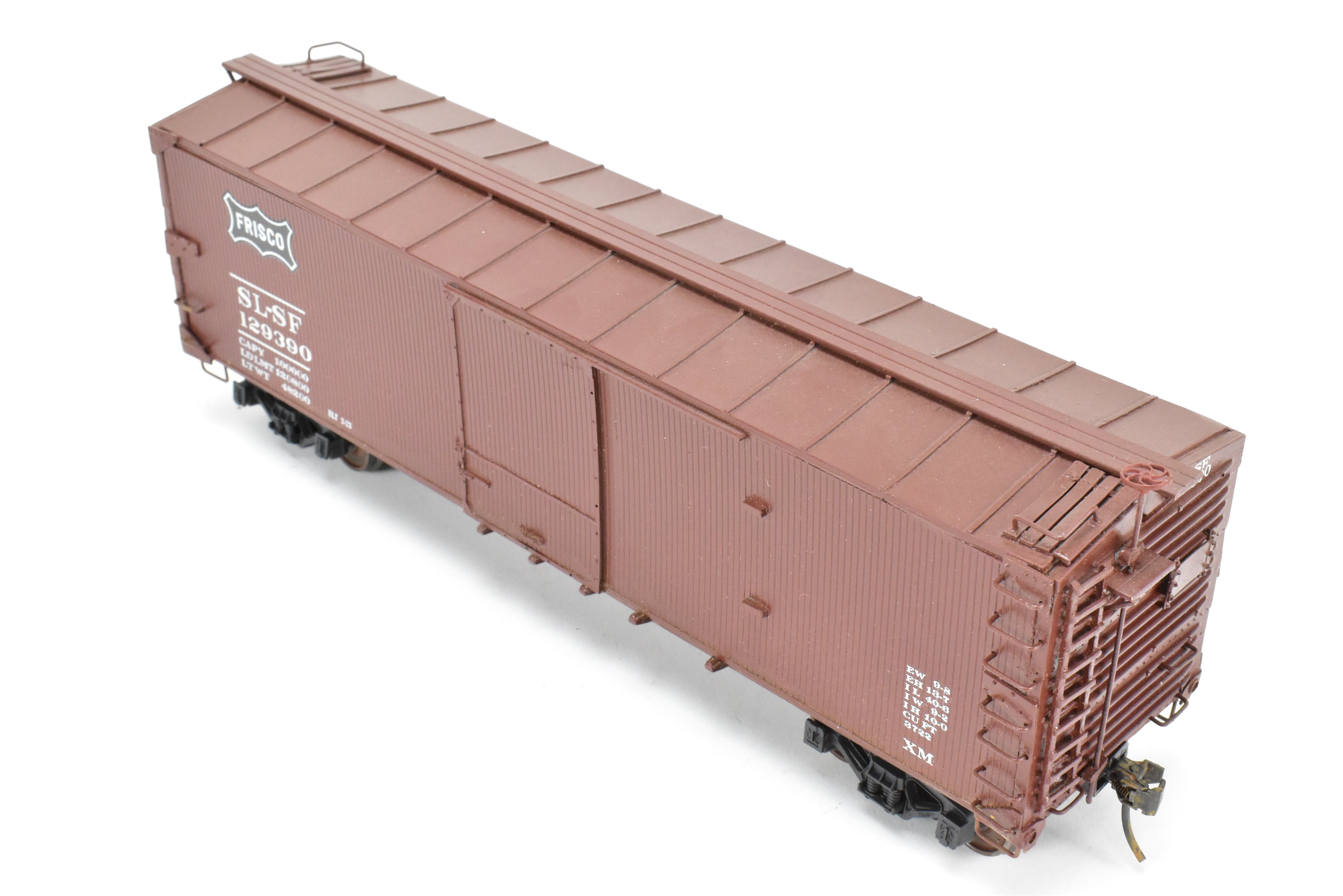 O Scale Chooch Resin Ultra Scale SLSF - Frisco 40' USRA Double Sheathed Ready-to-Run Box Car