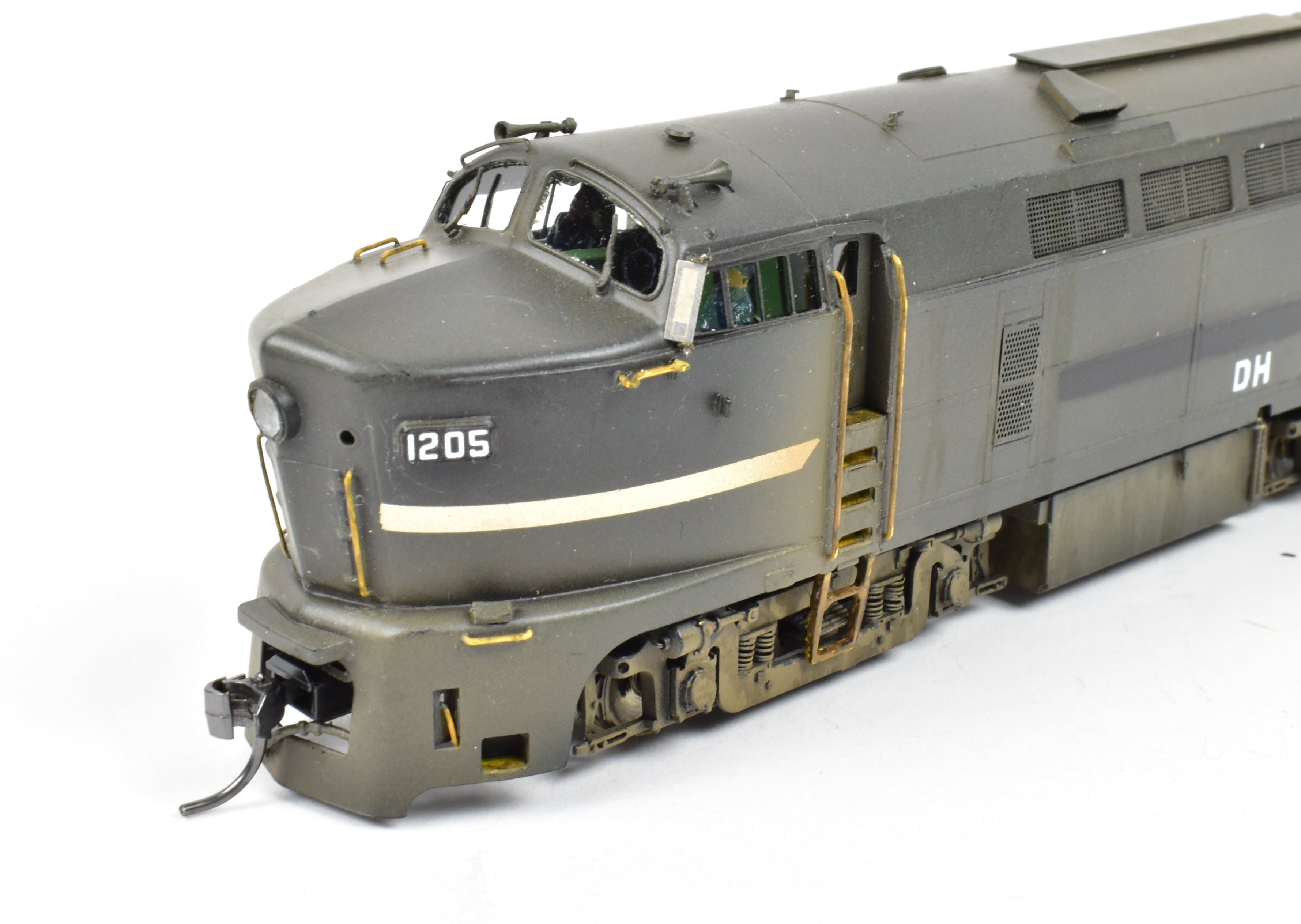 HO Brass OMI - Overland Models' D&H BLW RF-16 Shark Nose A-unit No. 1206 in NYC/D&H Patch