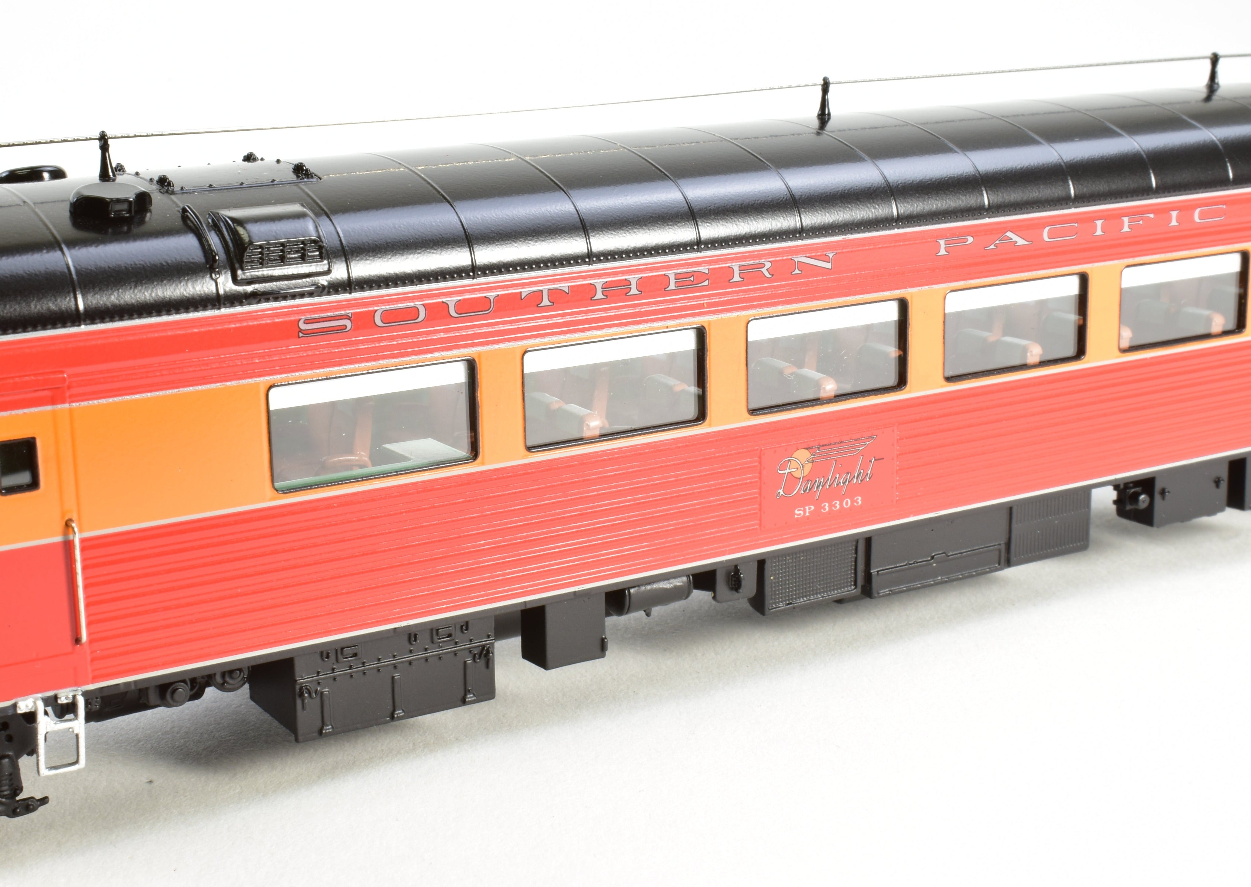 HO Scale Brass Model Train CIL - Challenger Imports Southern Pacific 1955 Morning Daylight 10 - Car Set FP Collection