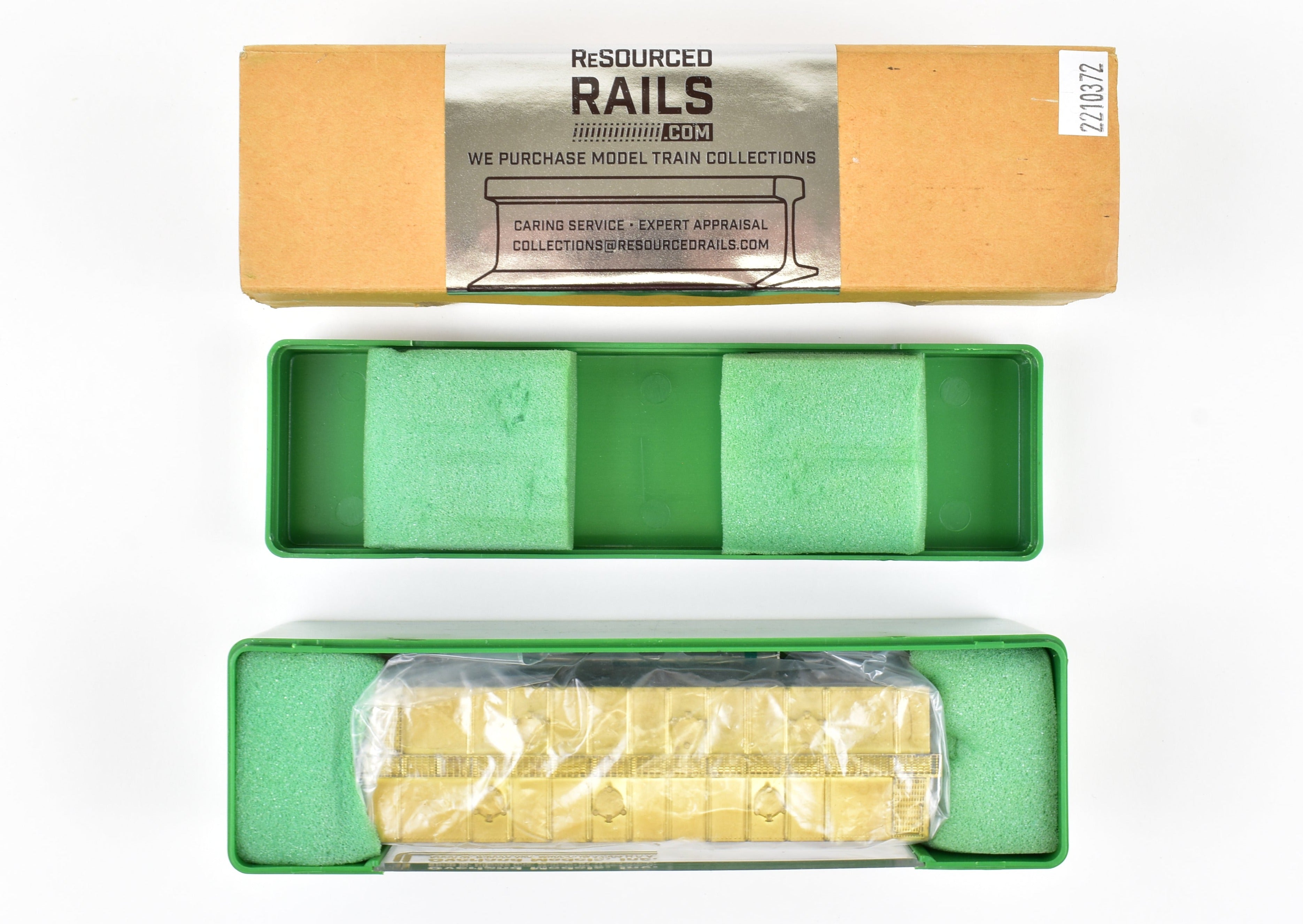 HO Scale Brass Airslide Covered Hopper Model by Overland Models, Inc. for Various Roads