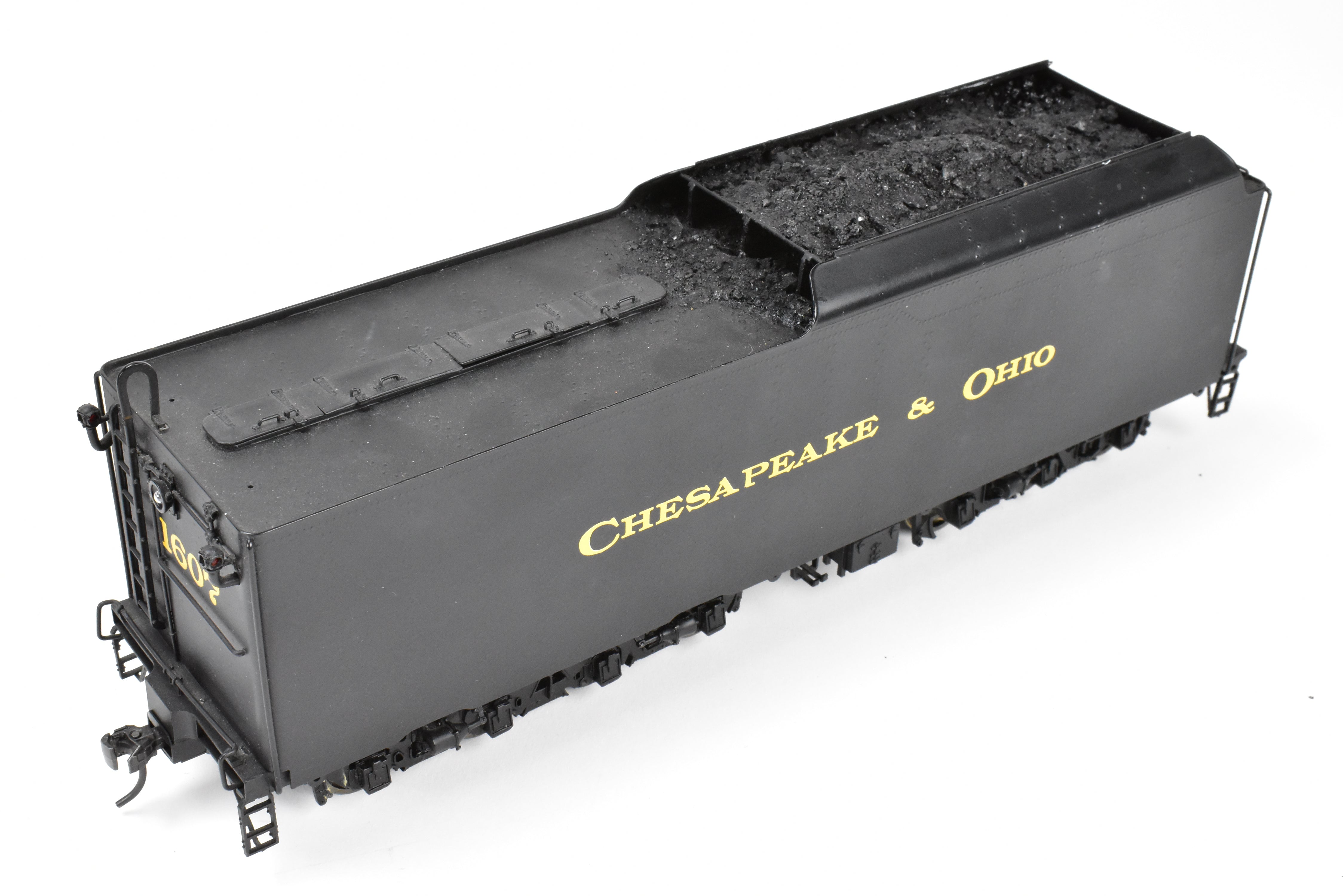 O Scale Brass Model Train - Sunset Models 3rd Rail Division Chesapeake & Ohio Allegheny Class H8 2-6-6-6 2-Rail F/P Locomotive #1607