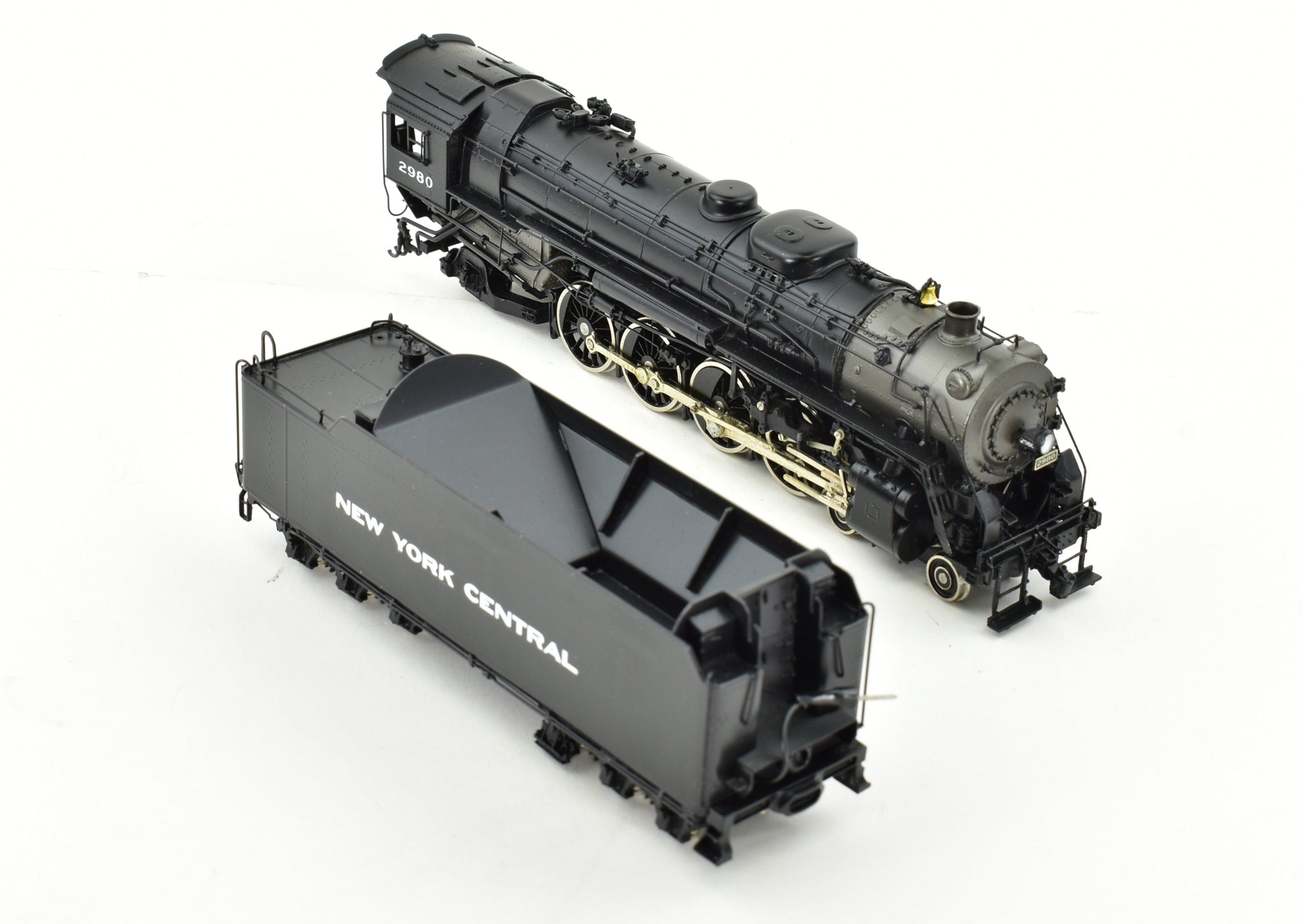 1989 HO Brass Key Imports NYC New York Central L-2d 4-8-2 Mohawk #2980