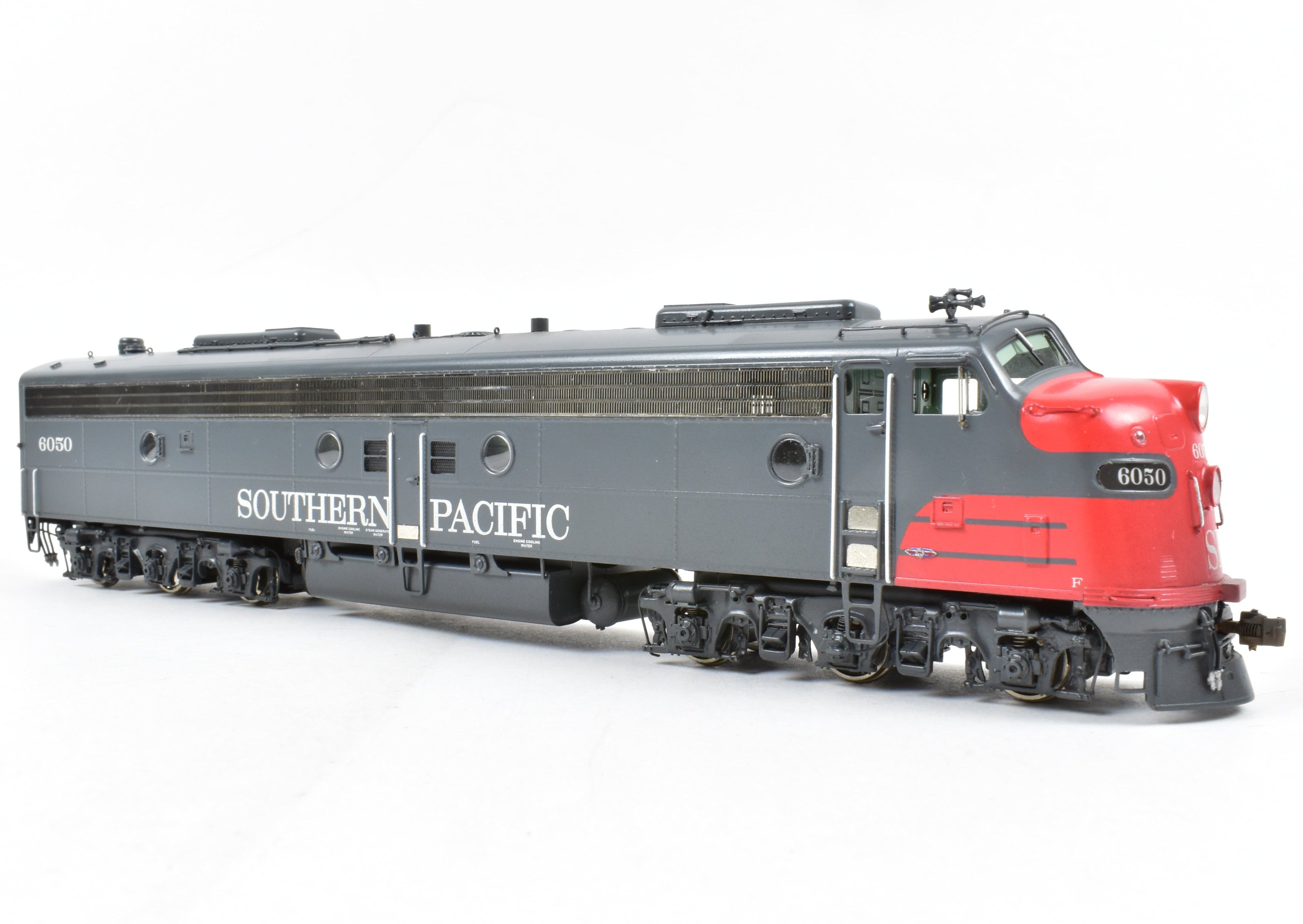 HO Scale Brass Union Terminal Imports (UTI) Southern Pacific EMD E9A FP Locomotive Model No. 6050 with DCC Decoder