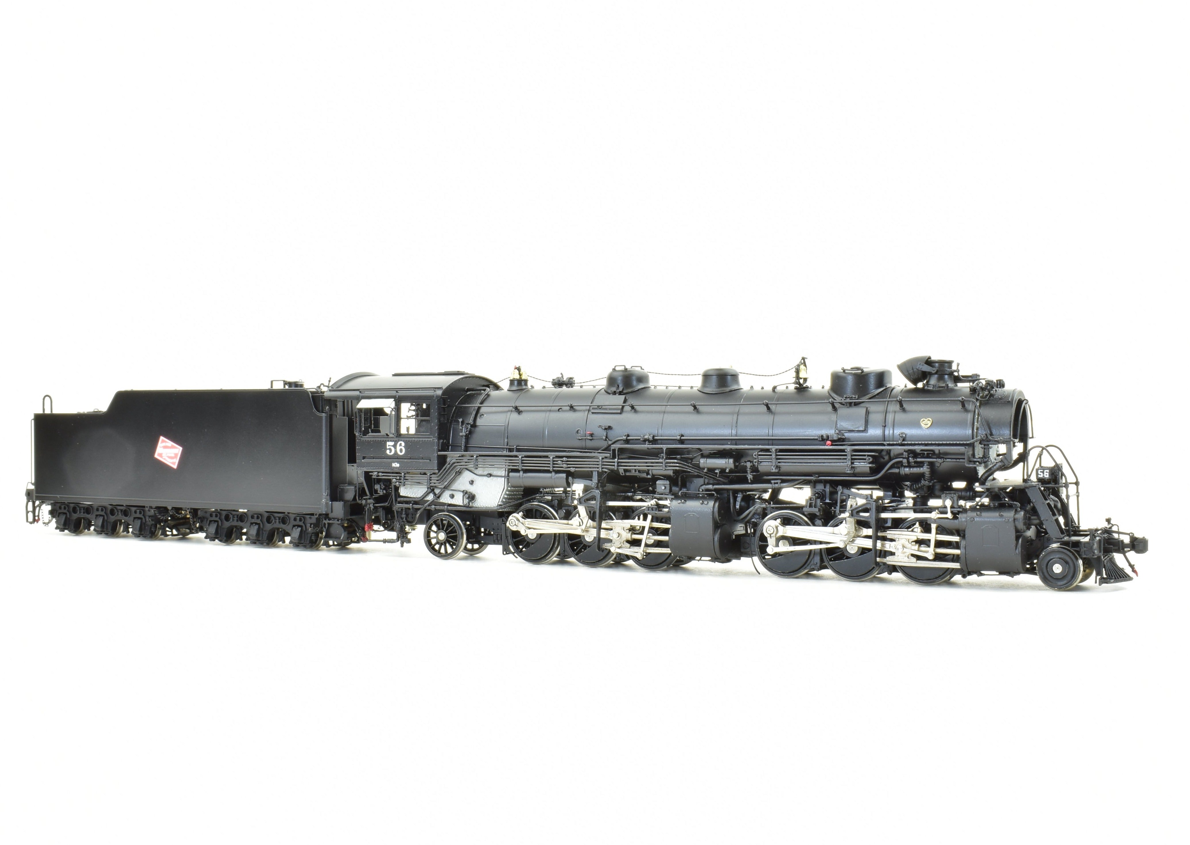 High - Quality HO Scale Brass Steam Locomotive CON CIL - Challenger Imports CMSP&P - Milwaukee Road N - 3 2 - 6 - 6 - 2 FP Model Number 56