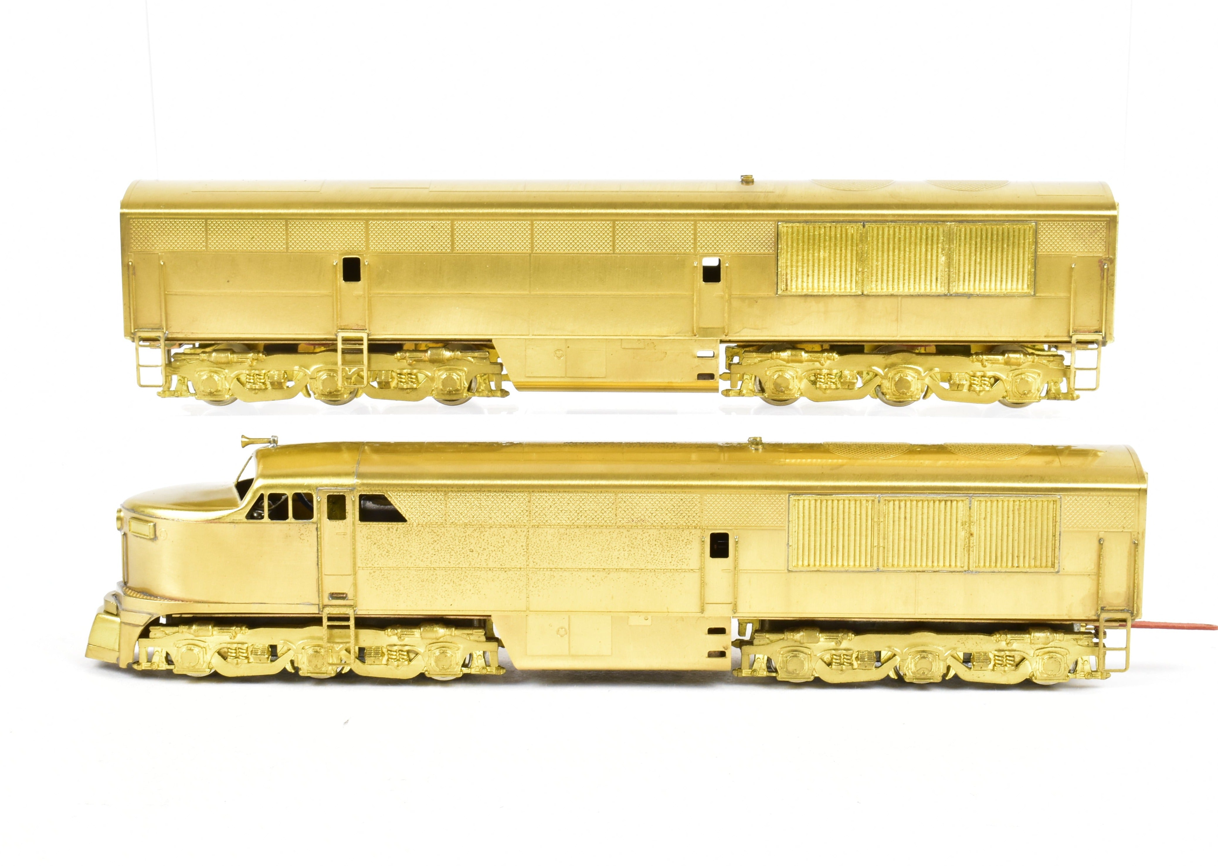 HO Scale Brass Red Ball FM 2000 HP A/B Set with Can Motor Upgrade