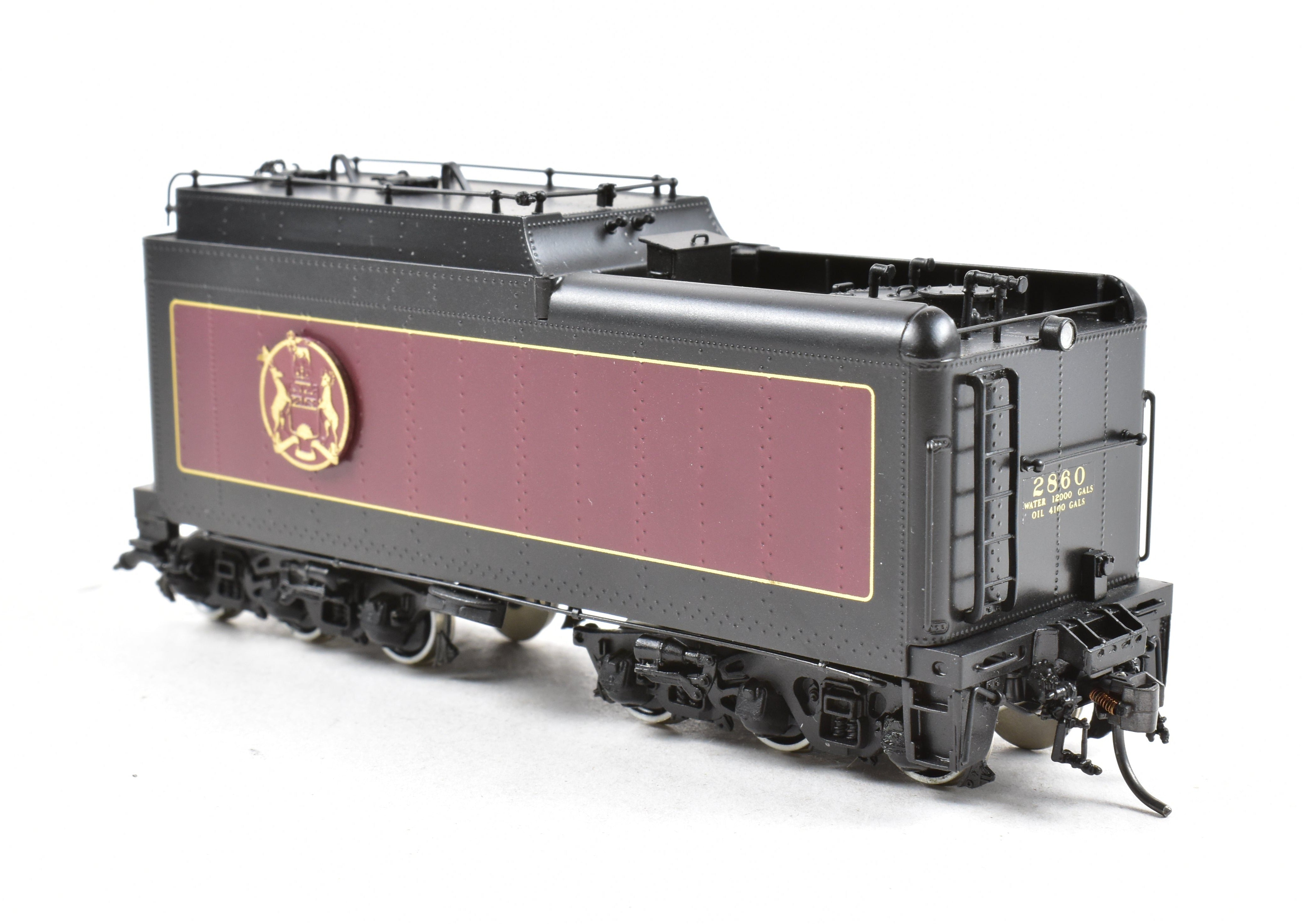 HO Scale Brass Van Hobbies British Columbia Railway 4-6-4 Class H1e Royal Hudson #2860