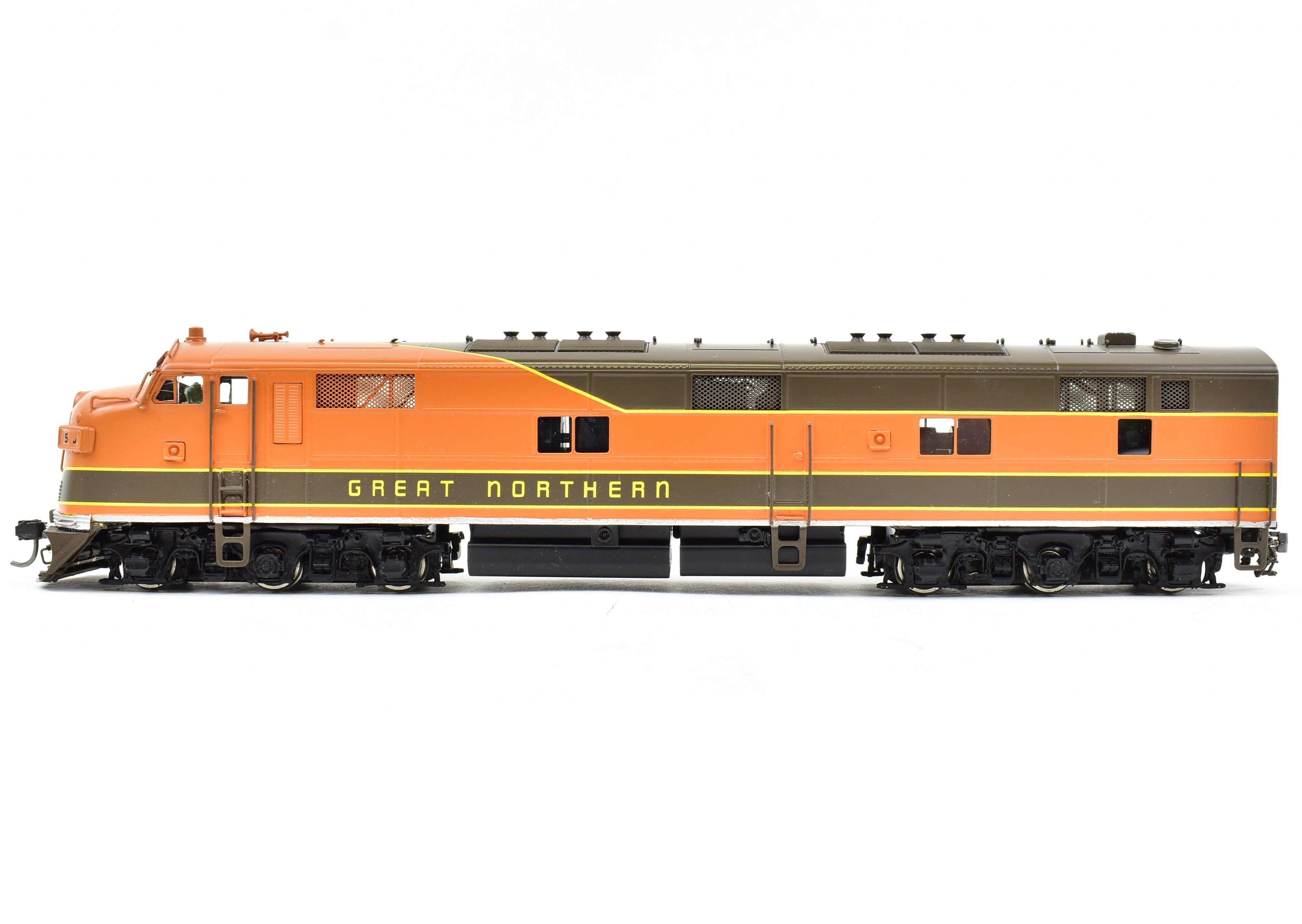 HO Scale Brass Oriental Limited Model Train - Great Northern EMD E7A 2000 HP Standard Factory Painted Locomotive #502