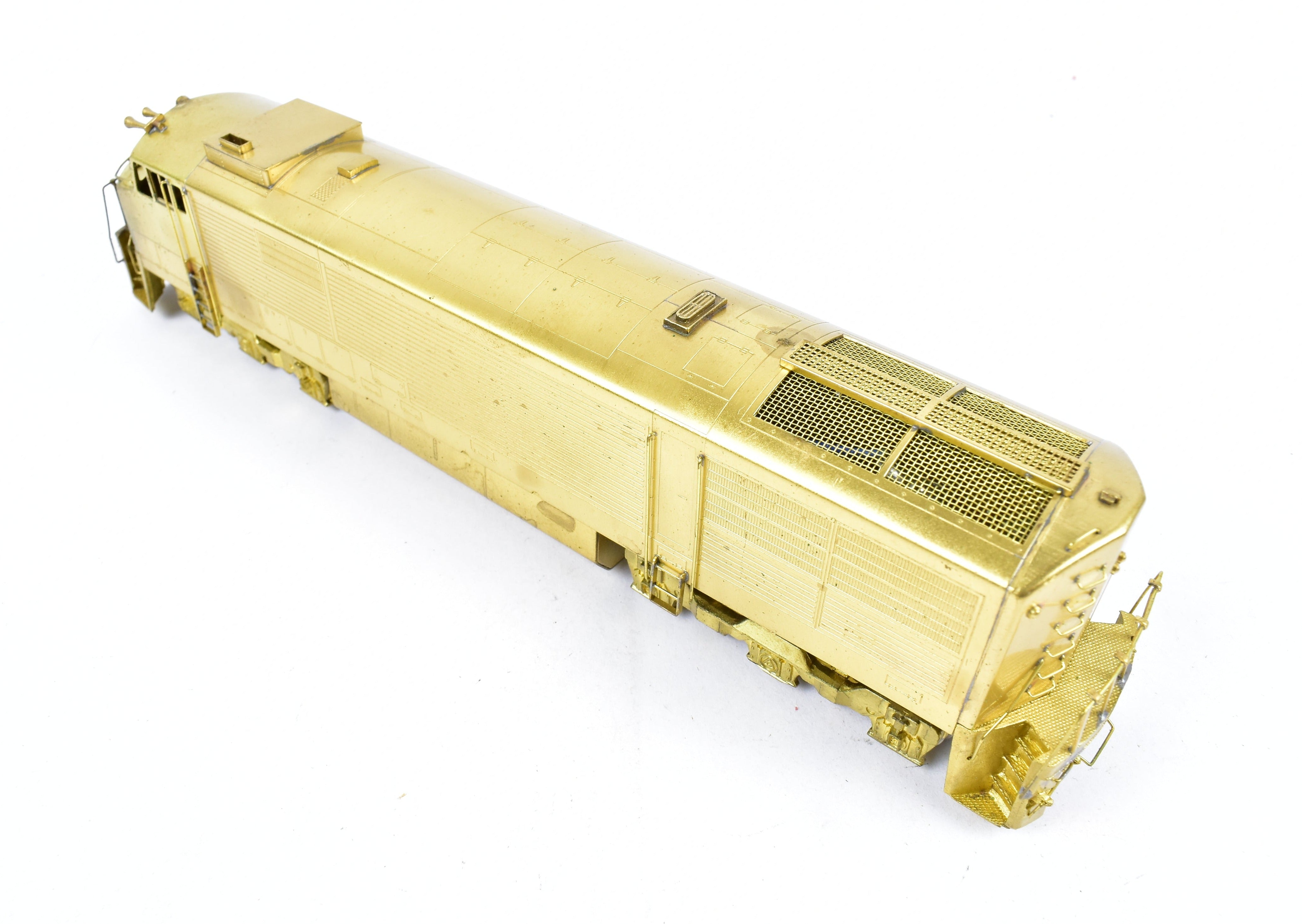High - Quality HO Scale Brass Hallmark Models ATSF - Santa Fe GE U30CG Cowl - Style Passenger Diesel Locomotive with New NWSL Gears