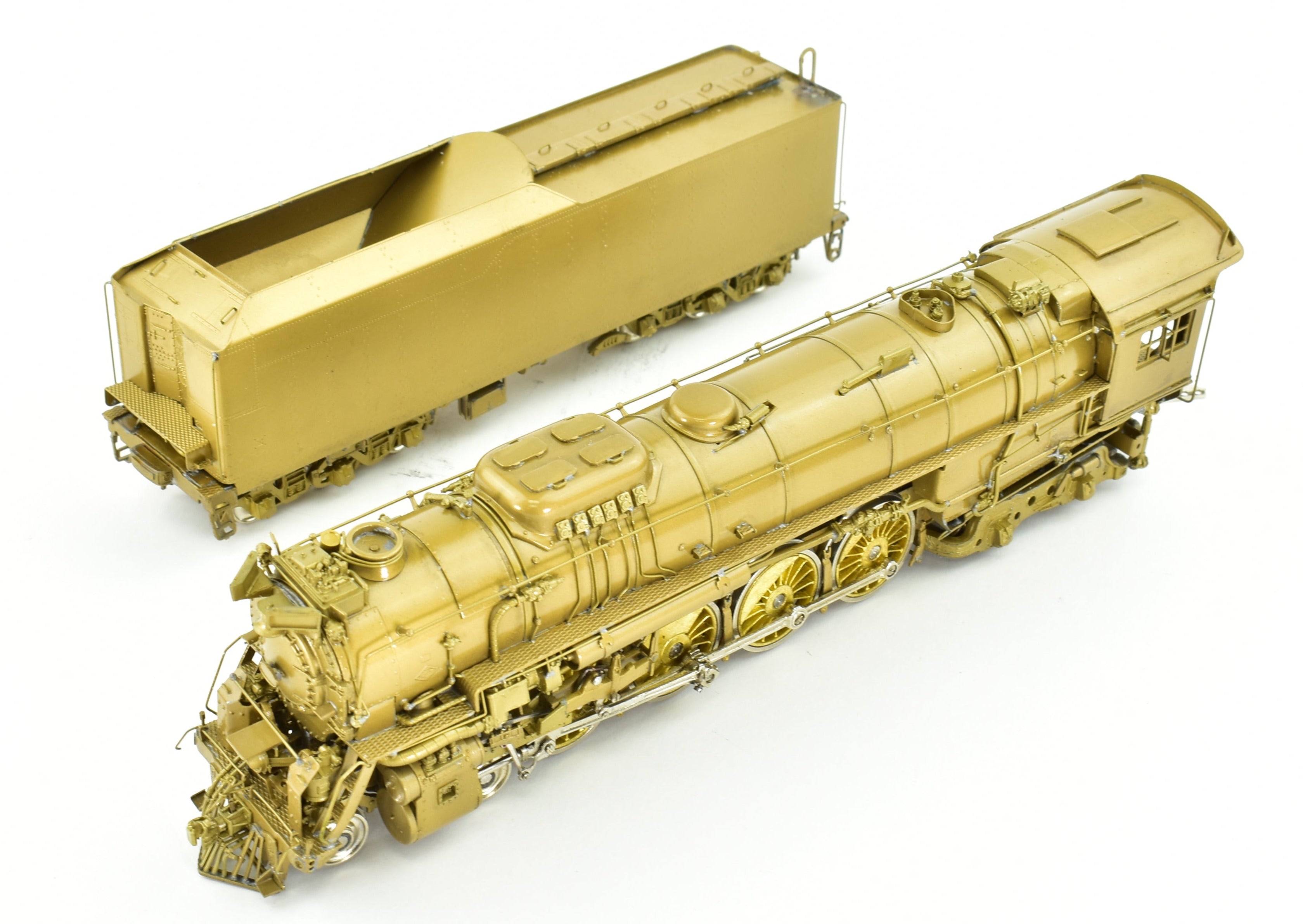 HO Scale Brass OMI C&O J-3 4-8-4 Locomotives #605 & 606, Sold As-Is