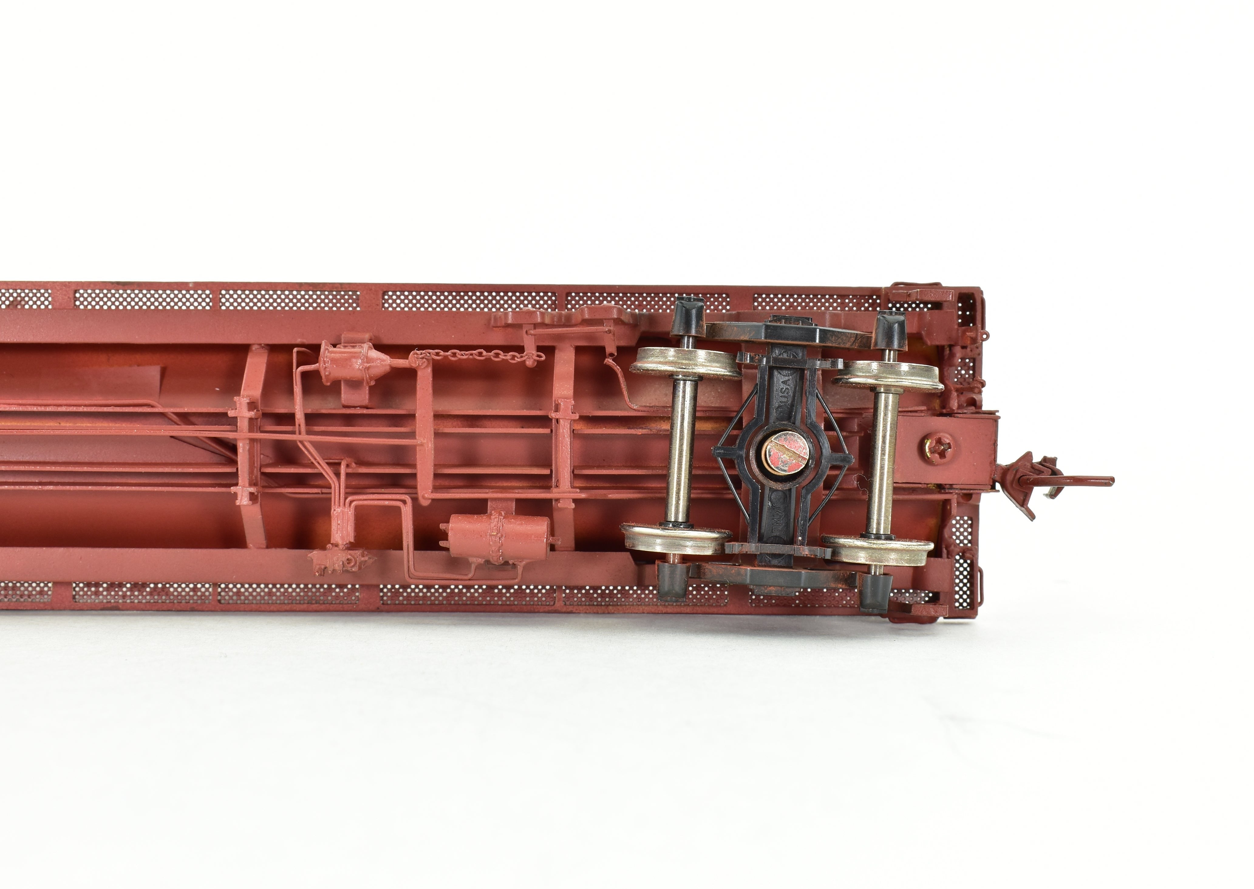 HO Brass OMI - Overland Models CB&Q Burlington Route Thrall Coil Steel Car AS-IS