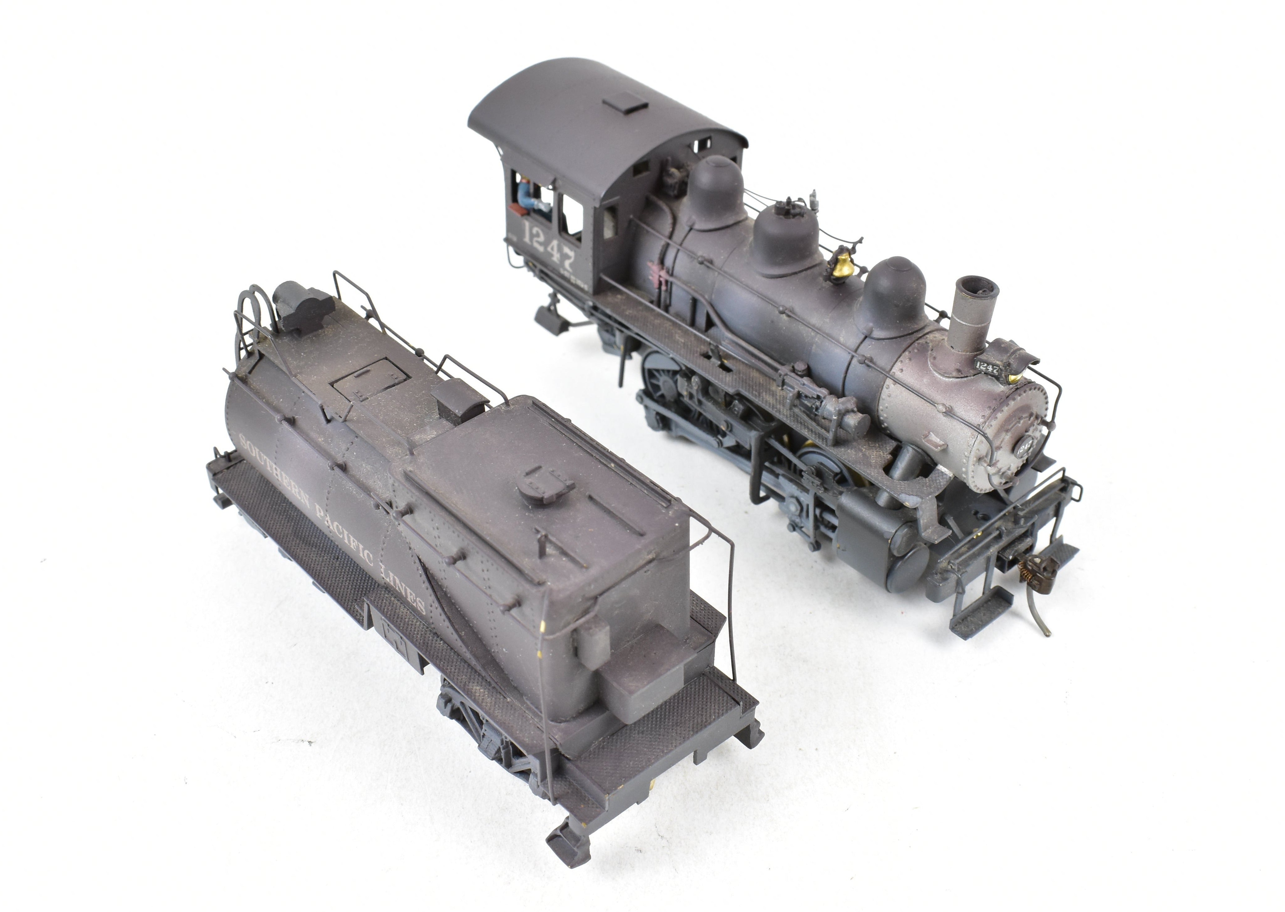 HO Scale Brass Balboa Model Train - Southern Pacific S - 12 0 - 6 - 0 Switcher with Custom Painted Finish