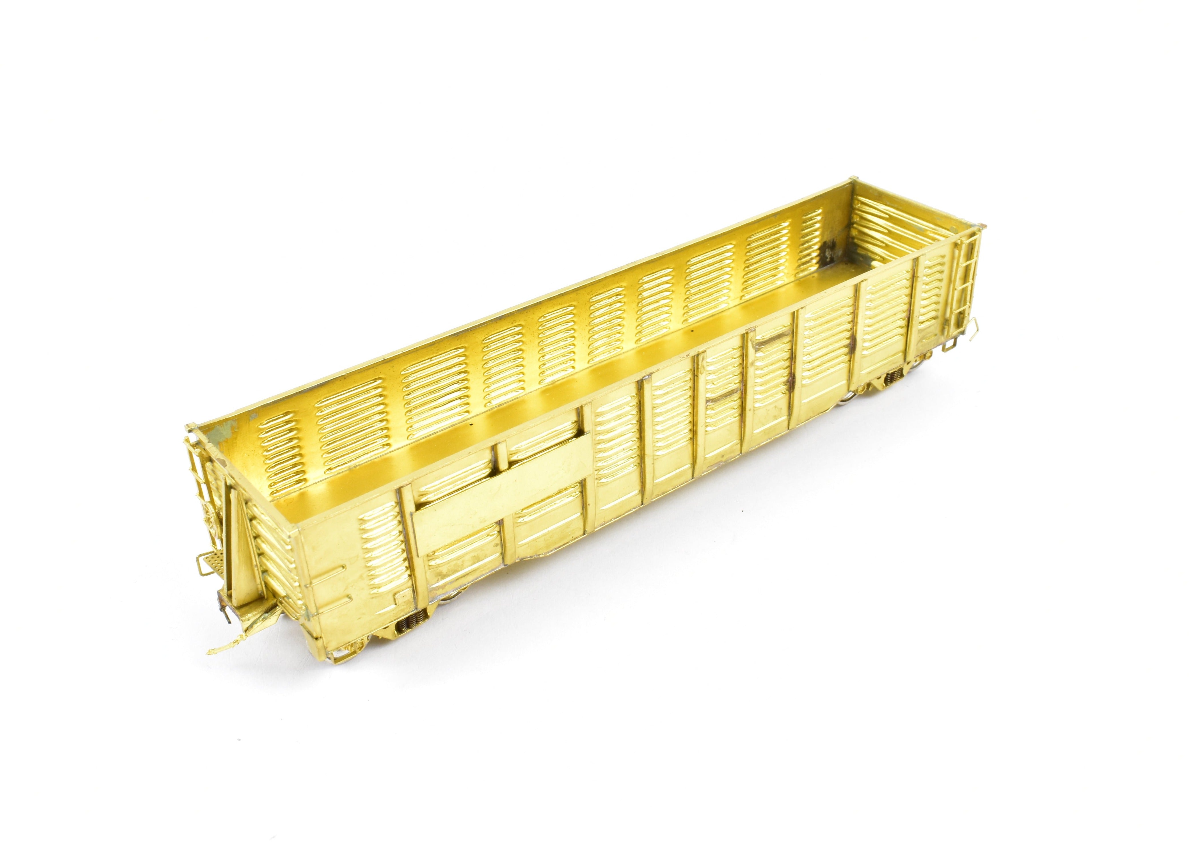 OMI Overland Models HO Brass ATSF - Santa Fe 100 Ton Gondola Model