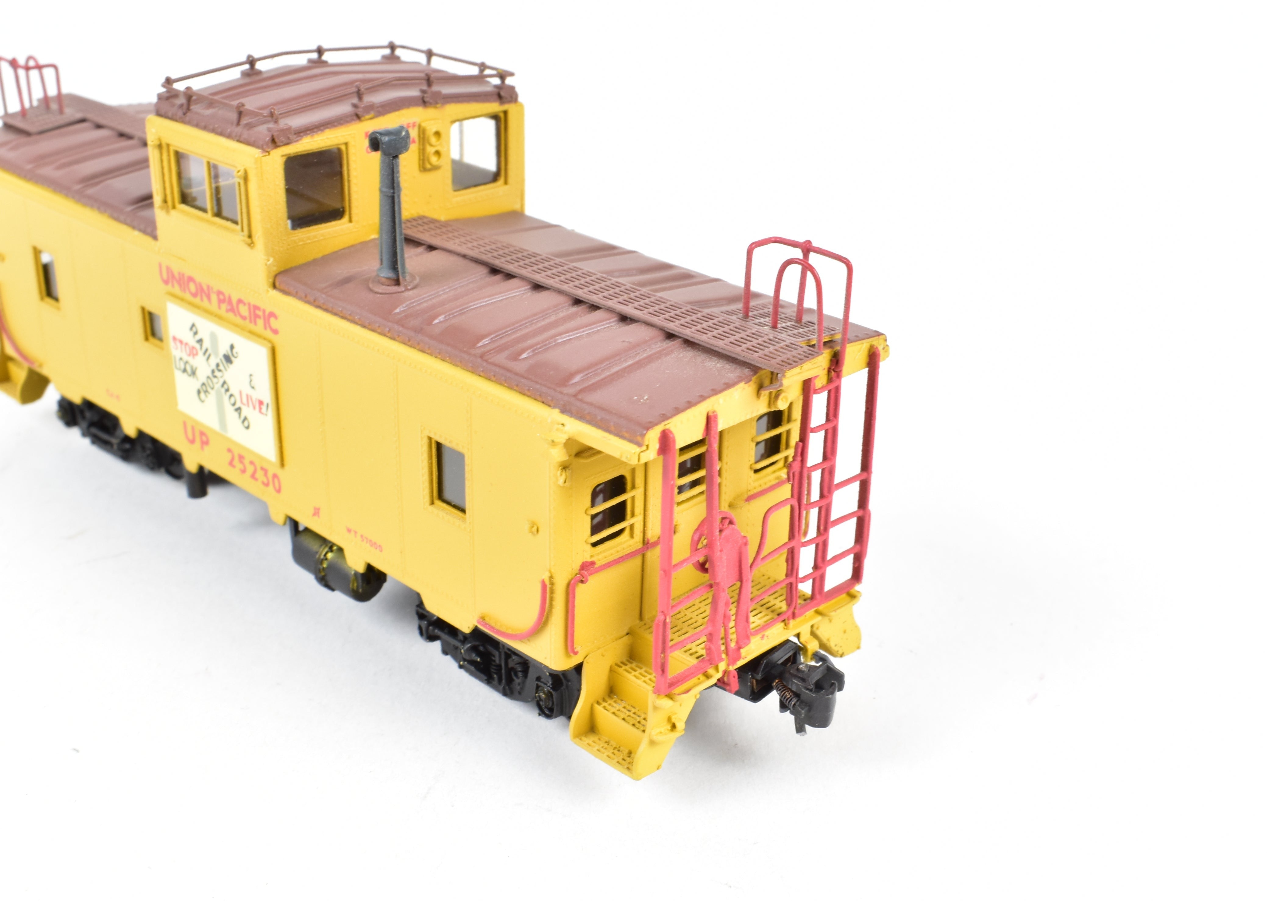 HO Scale Brass OMI - Overland Models, Inc. Union Pacific (UP) CA - 5 Caboose with Custom Paint and Spare Parts