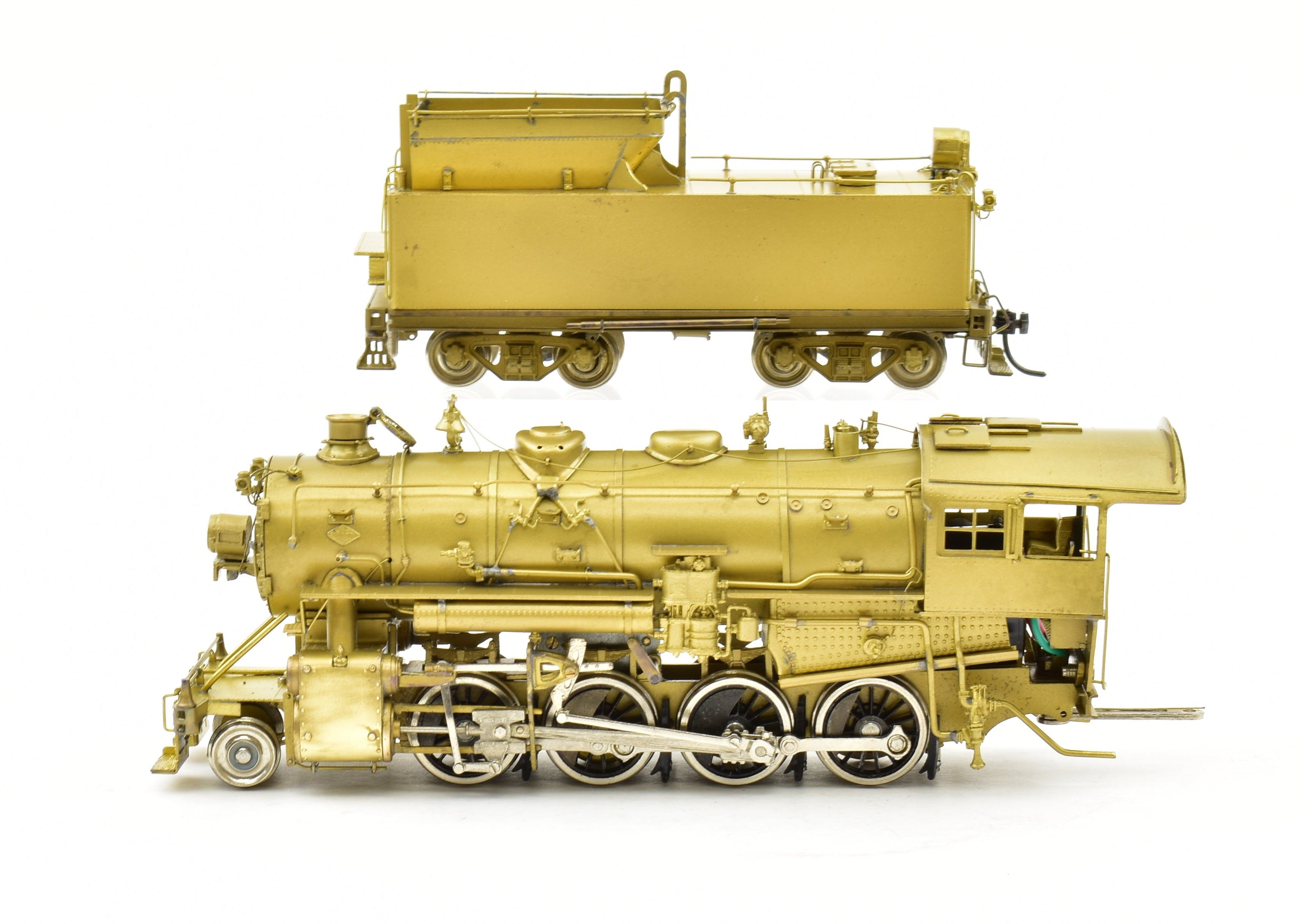 HO Scale Brass ALCO Model of New York Central G - 46h 2 - 8 - 0 Consolidation Steam Locomotive