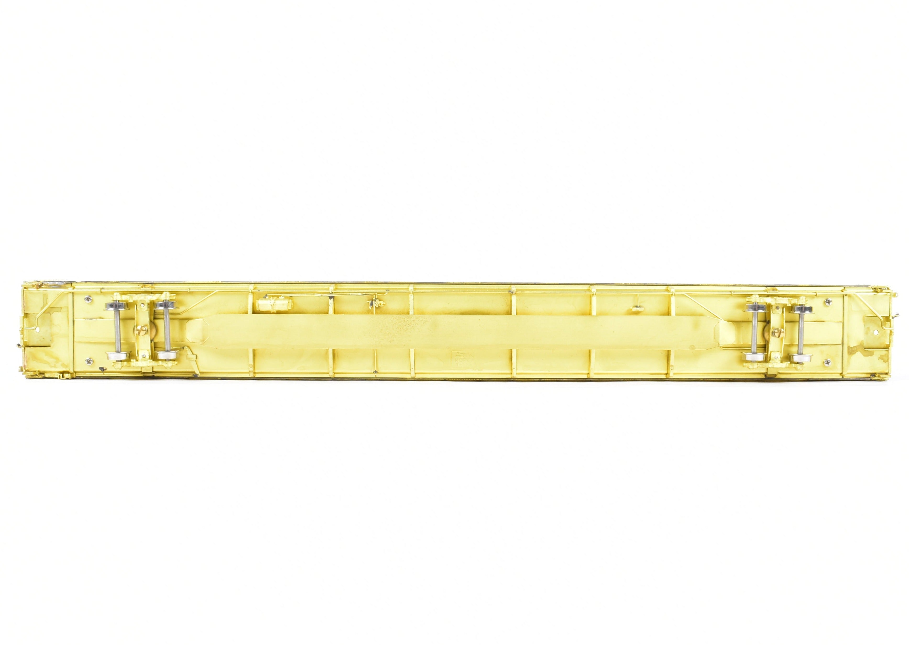 HO Scale Brass Model Safe-T-Pack Auto Rack Tri-Level with Open Top and Open Ends by Overland Models, Inc. for Various Roads including ATSF, FEC, and UP