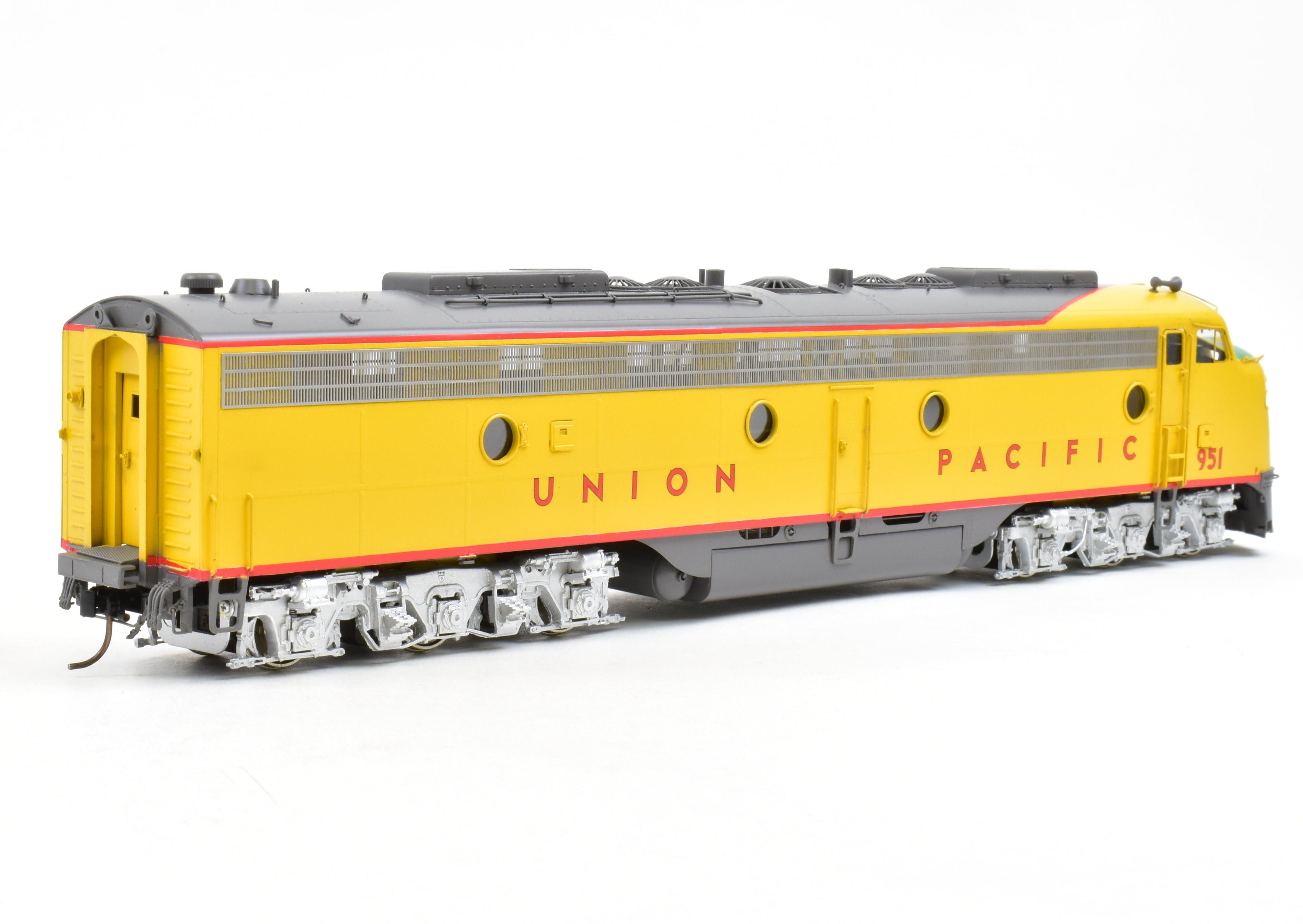 S Scale Brass Union Pacific (UP) EMD E8/9 A-Unit Model by River Raisin Models with Factory Painted Finish