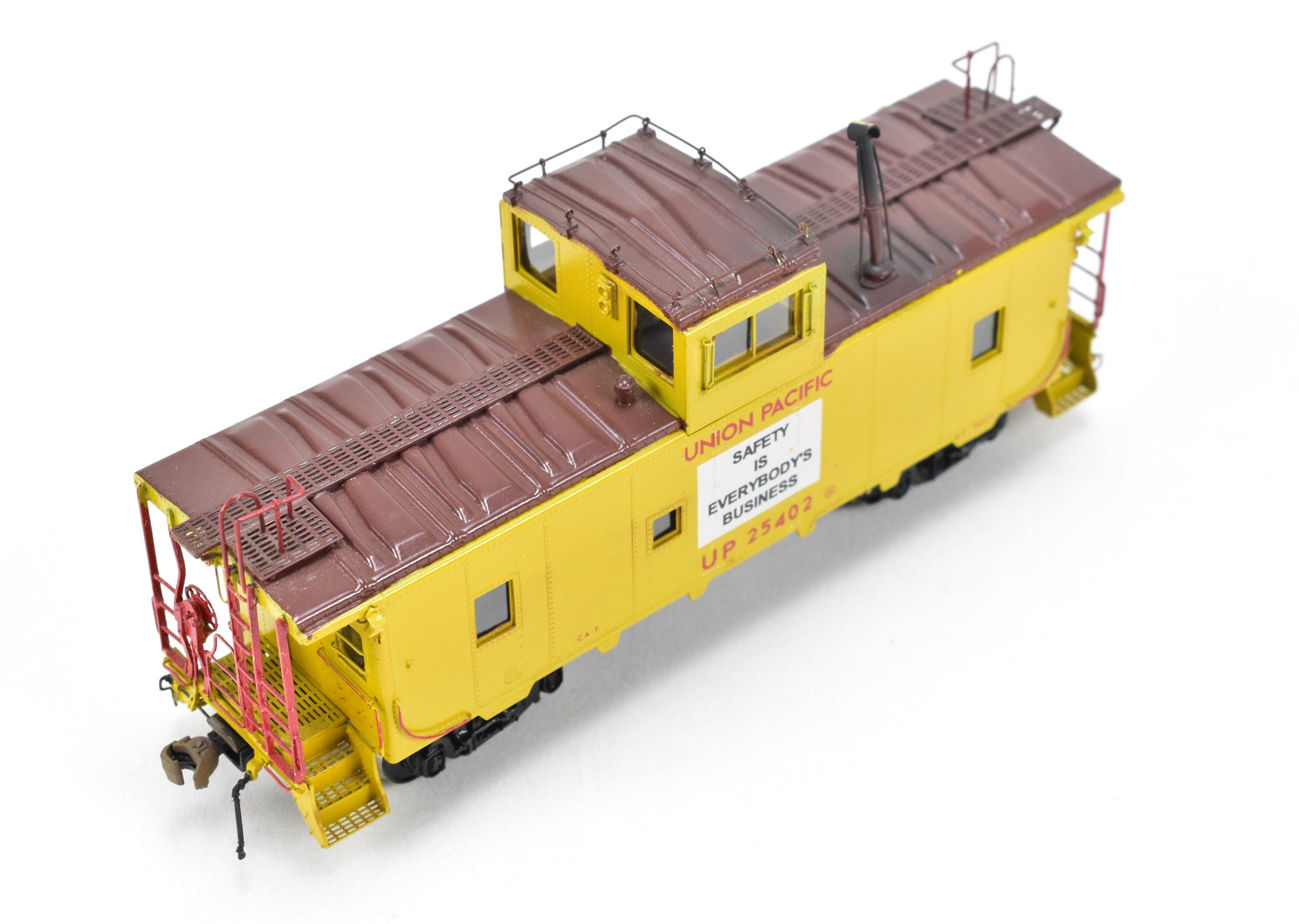 HO Brass OMI UP Union Pacific CA - 7 Custom - Painted Caboose by Overland Models