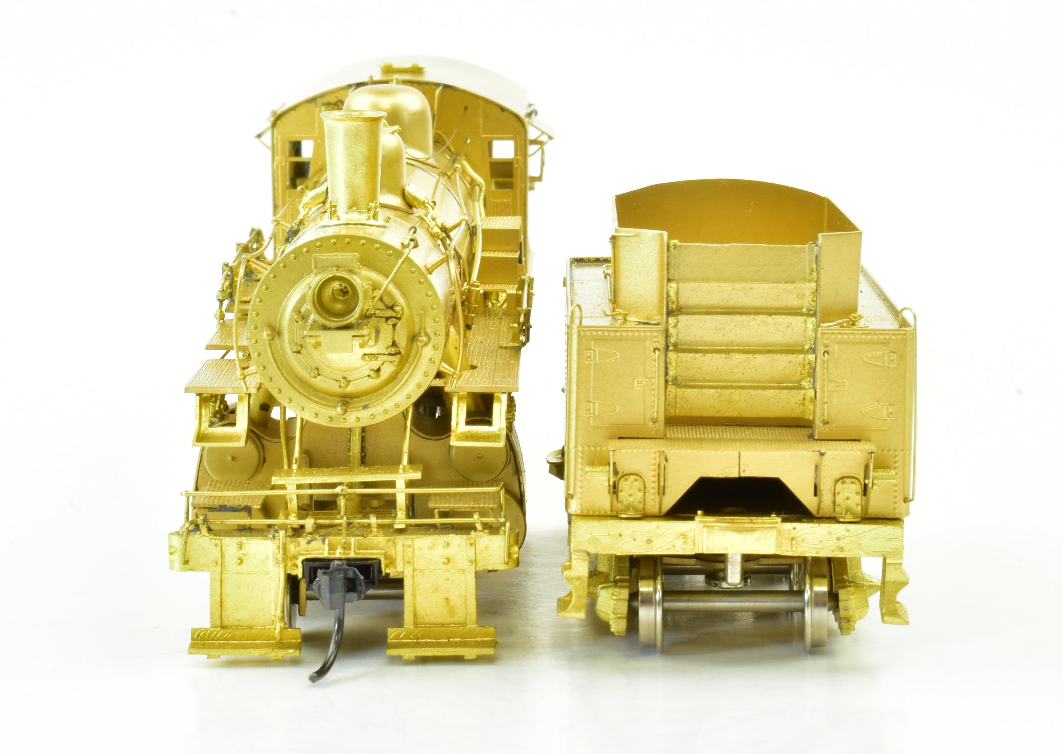 HO Scale Brass Model Train Engine - W&R Enterprises NP Northern Pacific Y - 2 2 - 8 - 0 Steam Locomotive