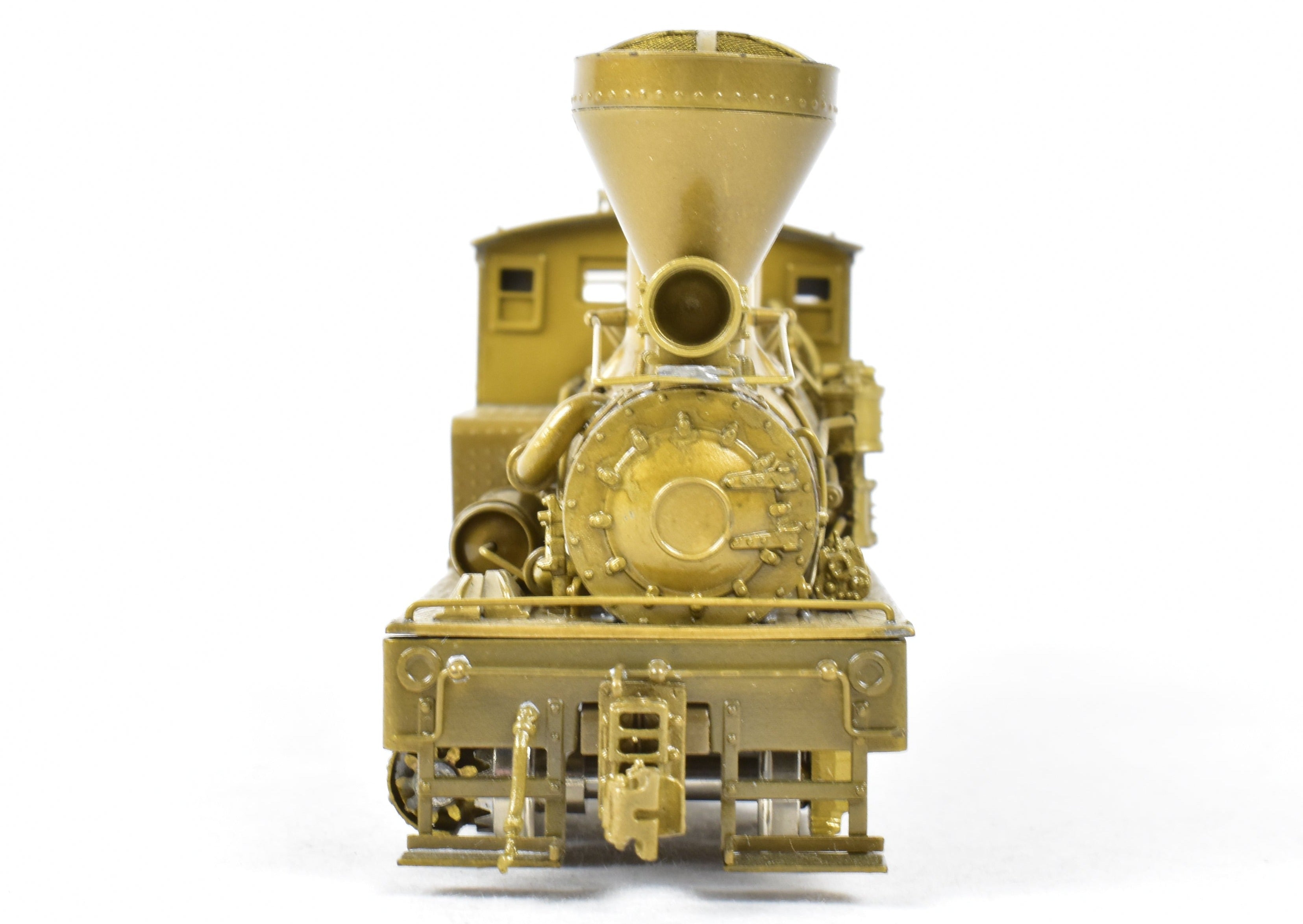 HO Scale Brass PFM - United 2-Truck Class B Shay Geared Locomotive Model for Logging Roads from the 1977 Production Run