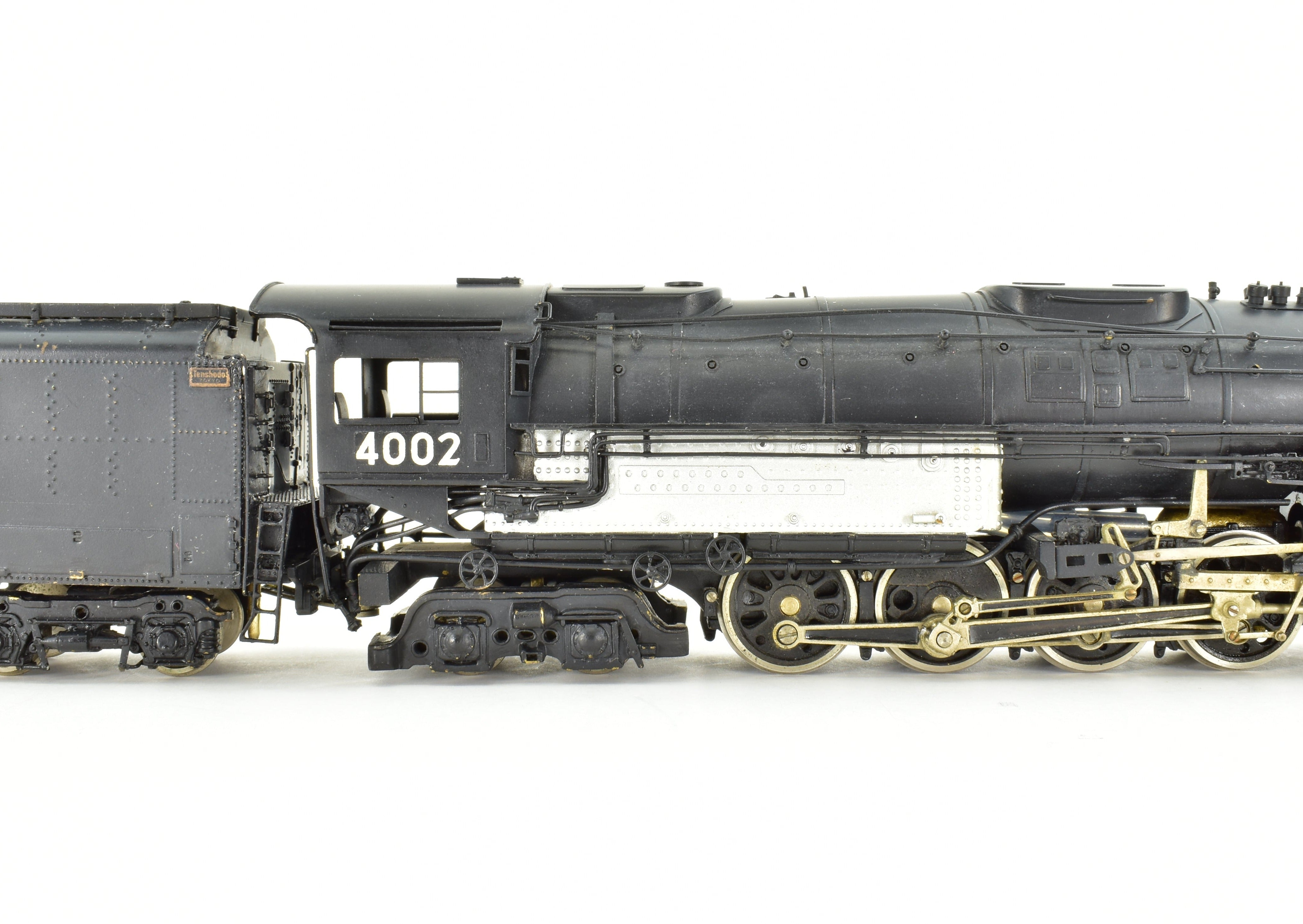 Collectible HO Scale Brass Model Train - PFM Tenshodo Union Pacific 4-8-8-4 Big Boy Crown FP Locomotive No. 4002, Rare Hand-Built Signature Series from 1961