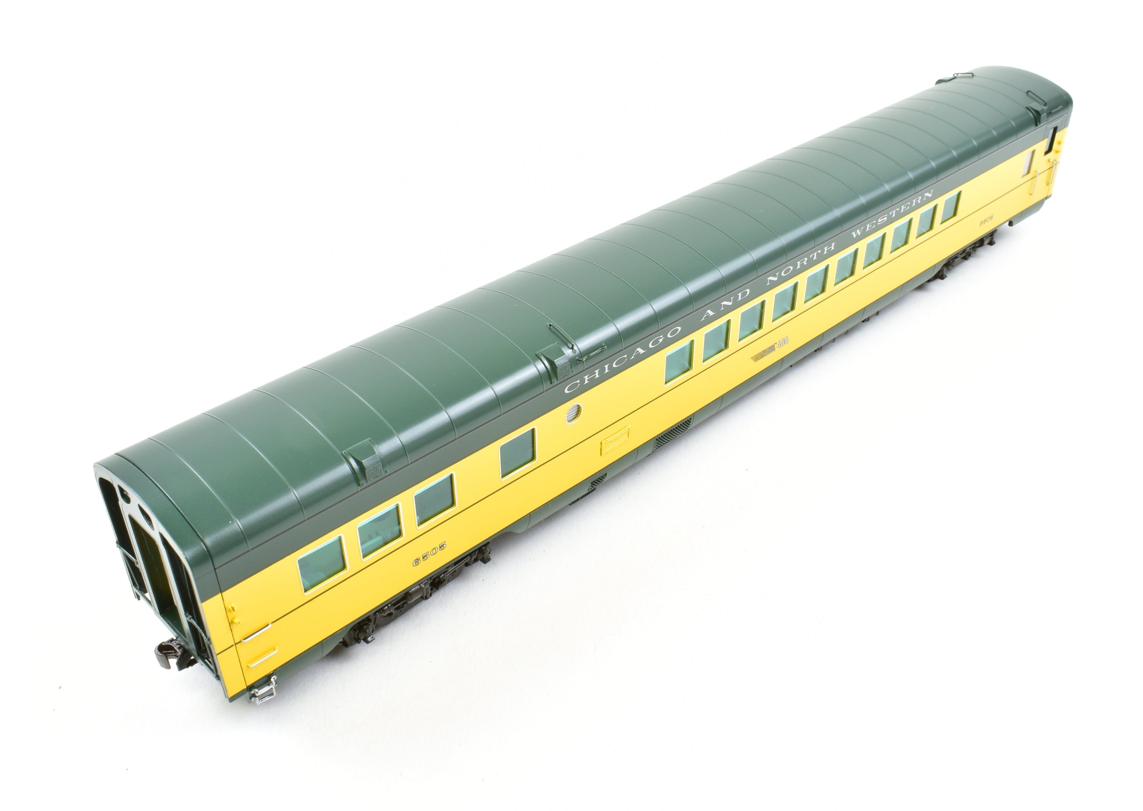HO Scale Brass Railway Classics C&NW Chicago and North Western 400 22-Seat Parlor Car FP 6505