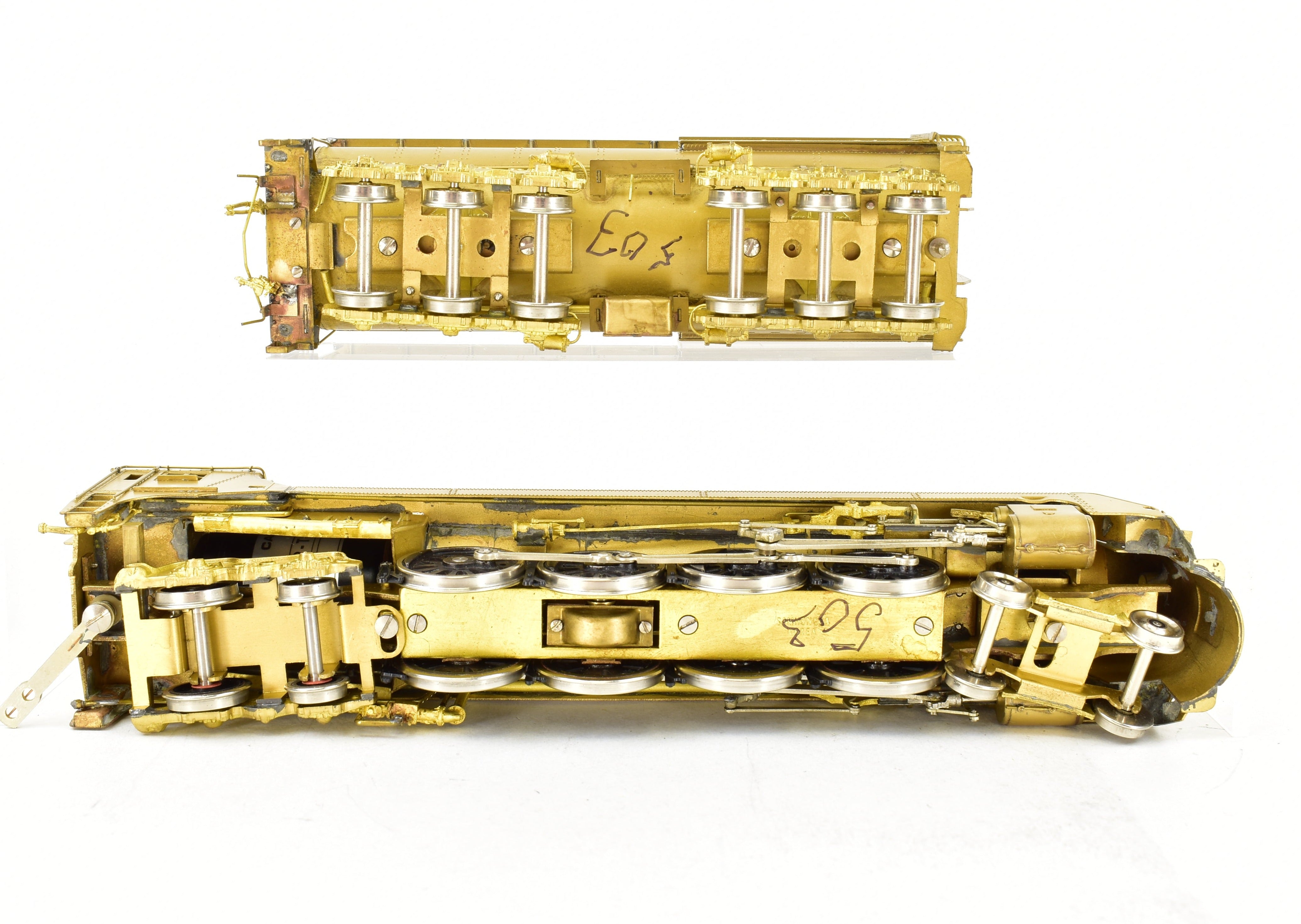 HO Scale Brass Van Hobbies GTW Grand Trunk Western U - 4 - B 4 - 8 - 4 Ready - to - Run Model
