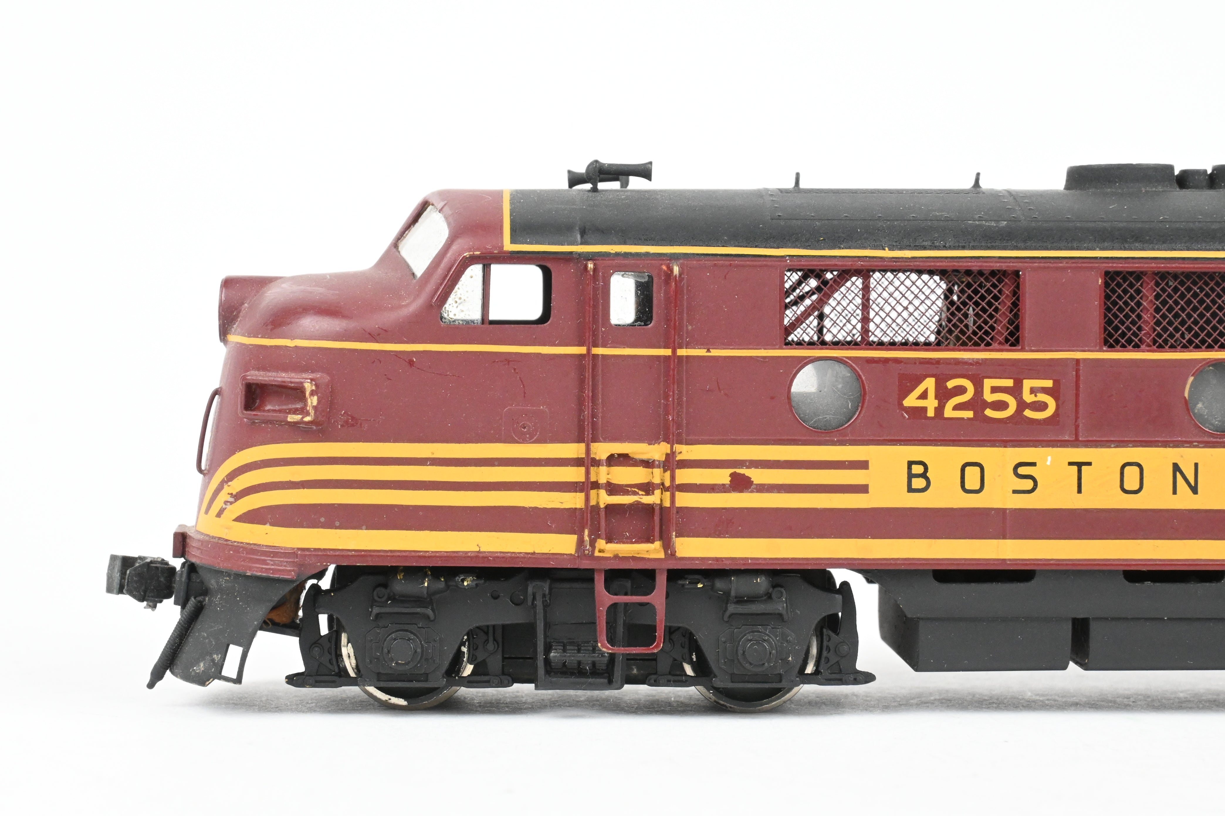 HO Scale Brass Hallmark B&M Boston & Maine EMD F3 A/B Set - Powered A, Unpowered B