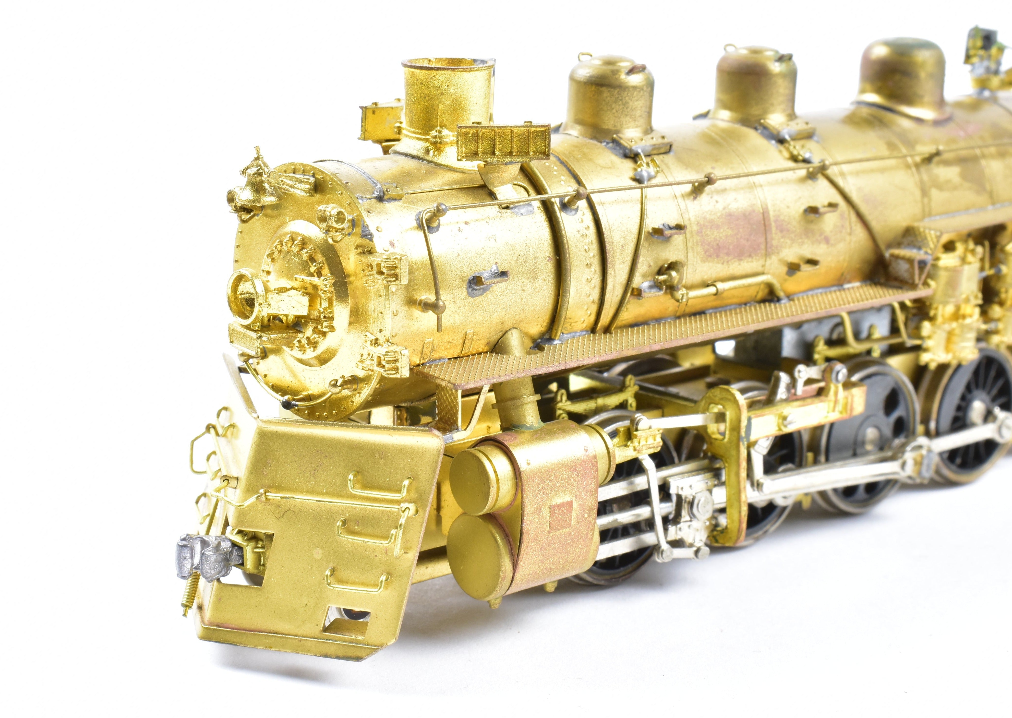 HO Scale Brass Balboa Union Pacific MK - 6 2 - 8 - 2 Mikado Steam Locomotive Snow Plow Pilot Model