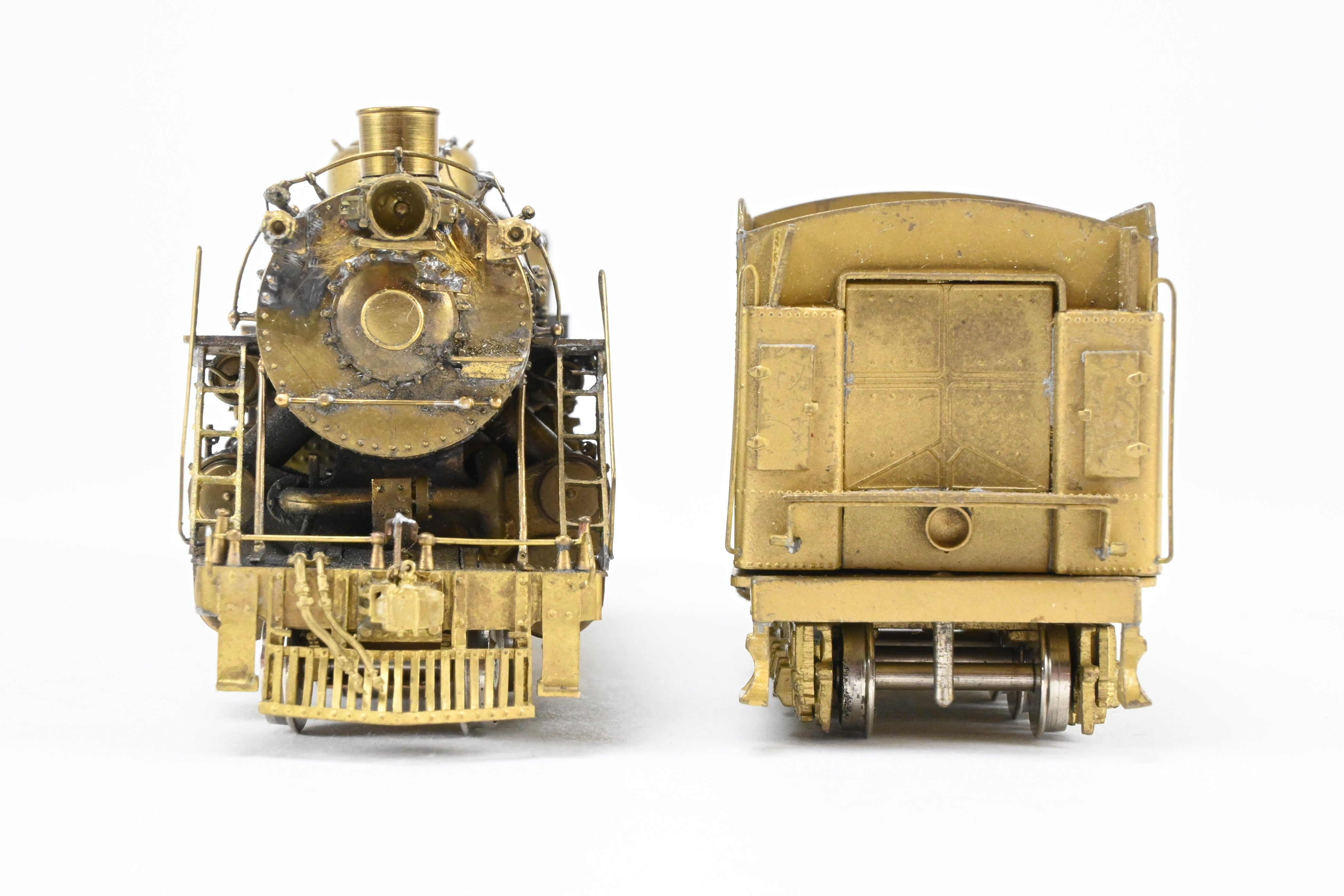 HO Scale Brass Model Train - Overland Models CB&Q - Burlington Route B-1A 4-8-2 Custom Modified by Joe G. Collias