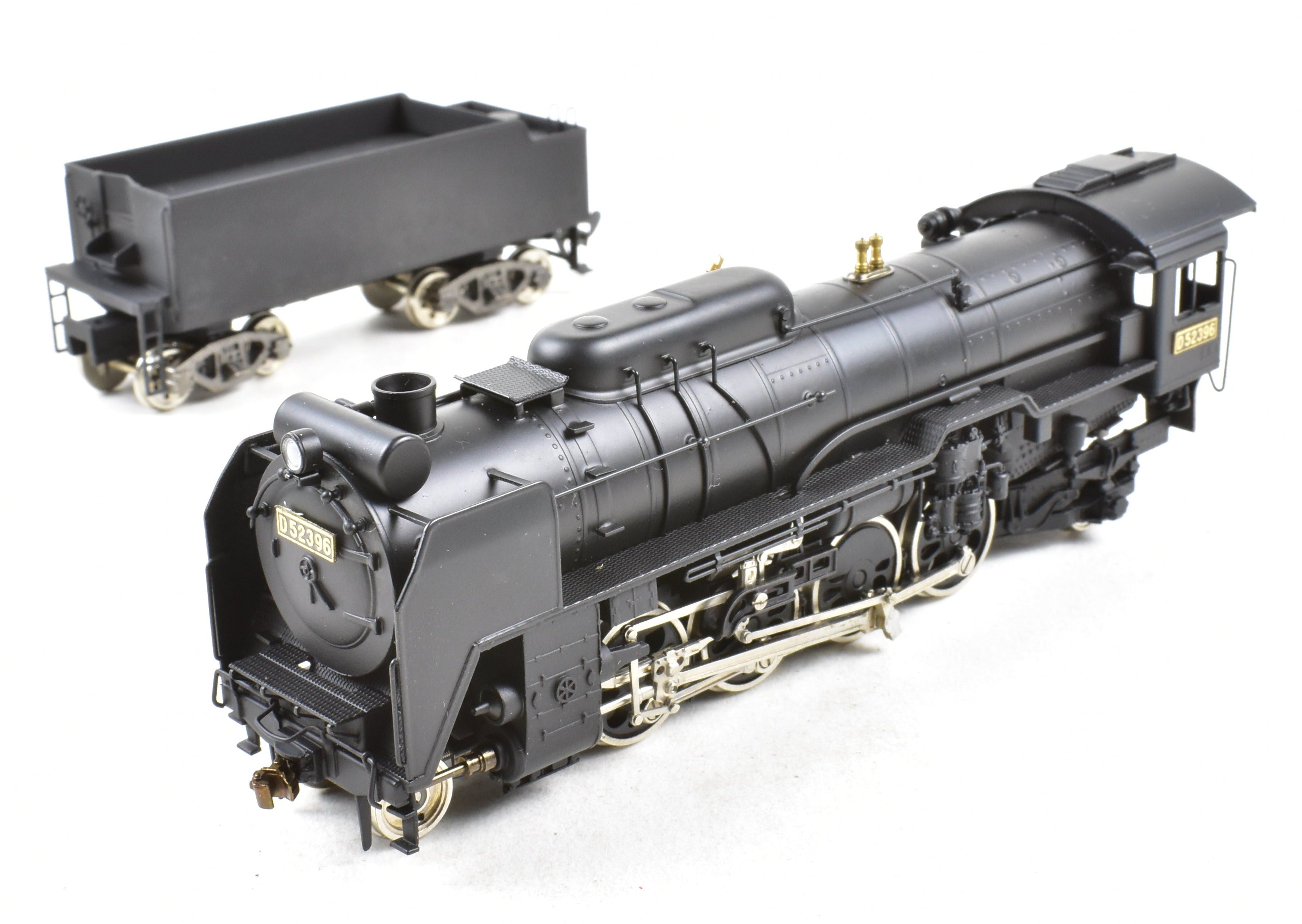 J Scale Model Train - Brass KTM - Katsumi JNR - Japanese National Railways D52 2-8-2 FP 1/80 Scale for HO Gauge Track