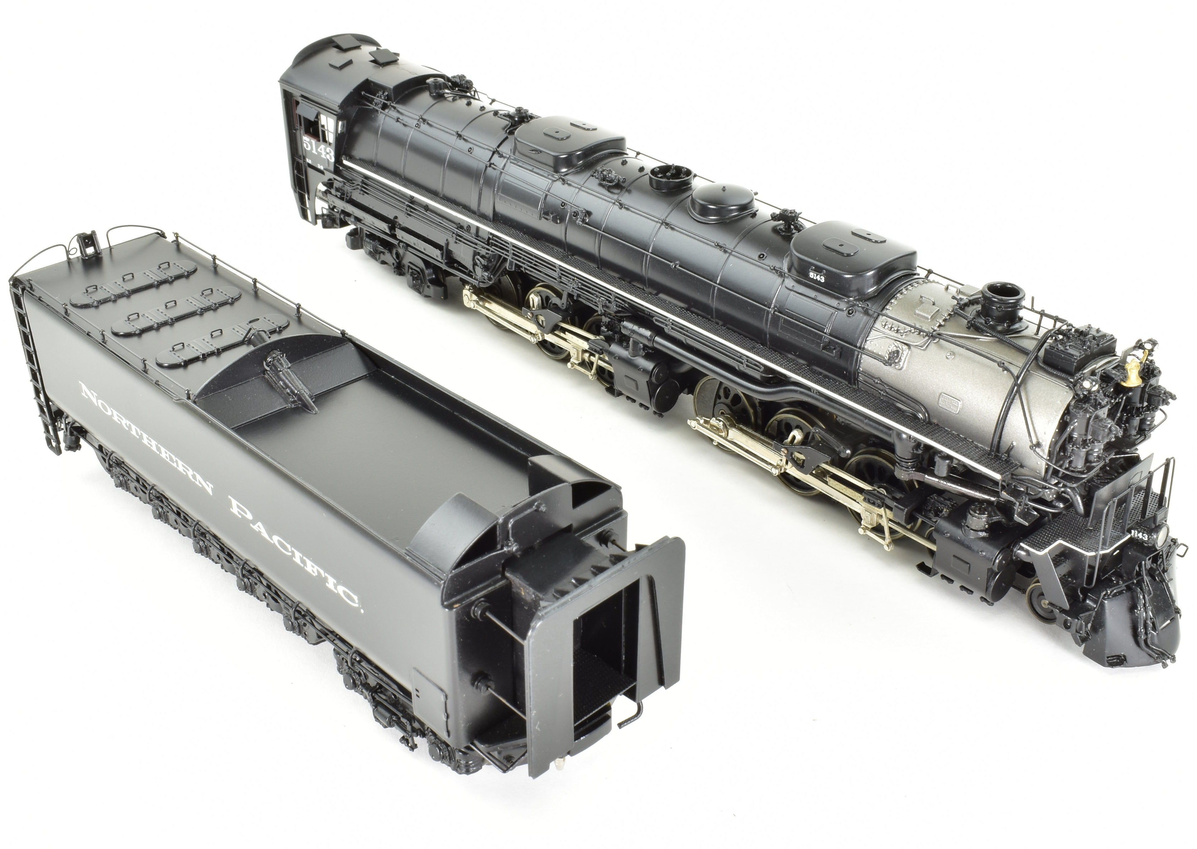 HO Scale Brass Model Train - PFM Northern Pacific Class Z - 8 4 - 6 - 6 - 4 FP from Tenshodo, 1995 Production Run