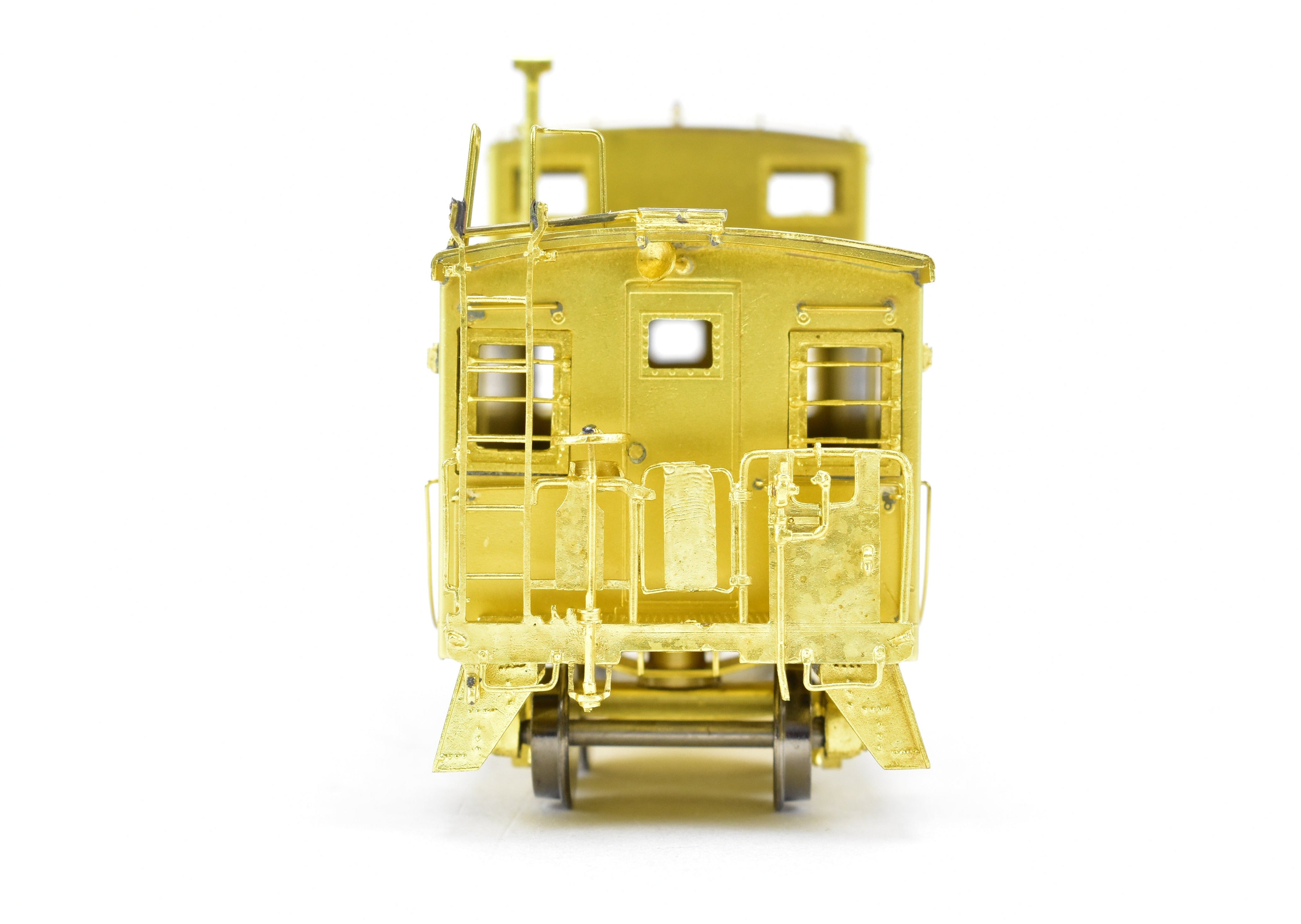 HO Scale Brass Model Railroad Caboose - OMI (Overland Models, Inc.) Great Northern Steel Caboose from 1949 Era, Nos. X295 - 309